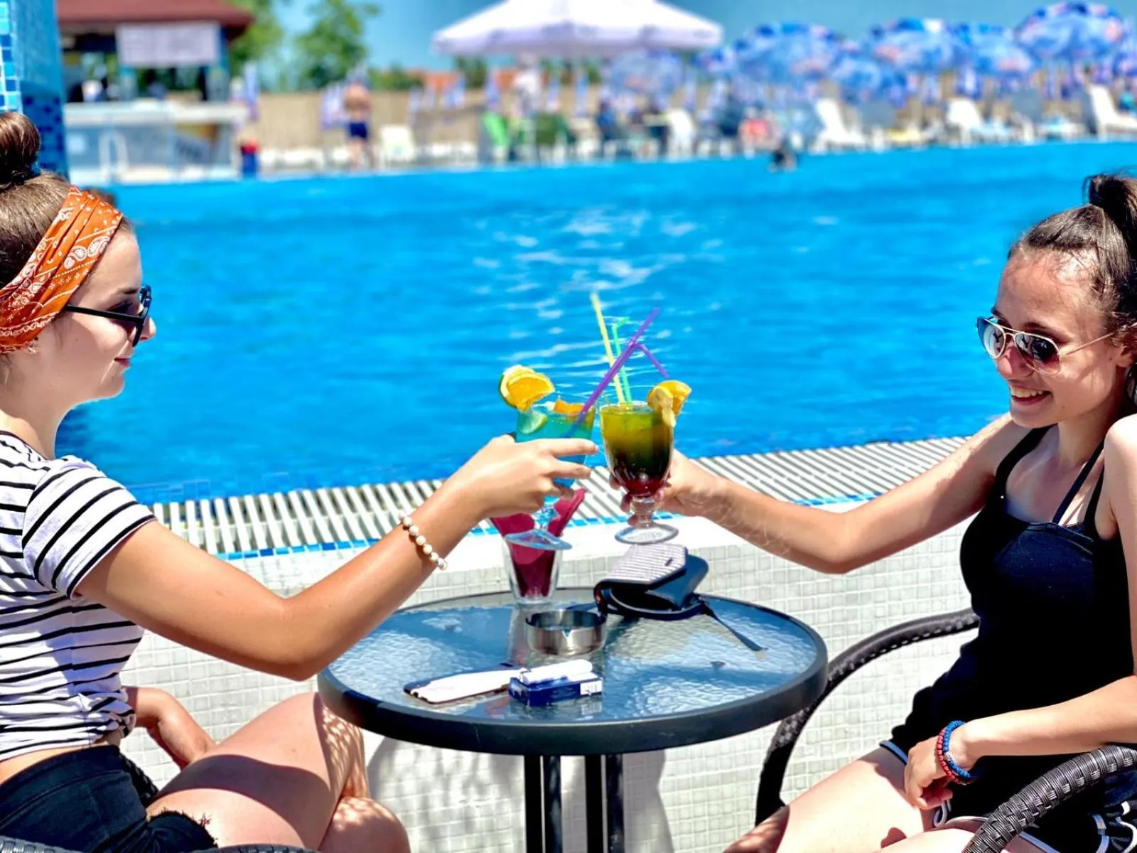 Drinks in Flamingo Resort