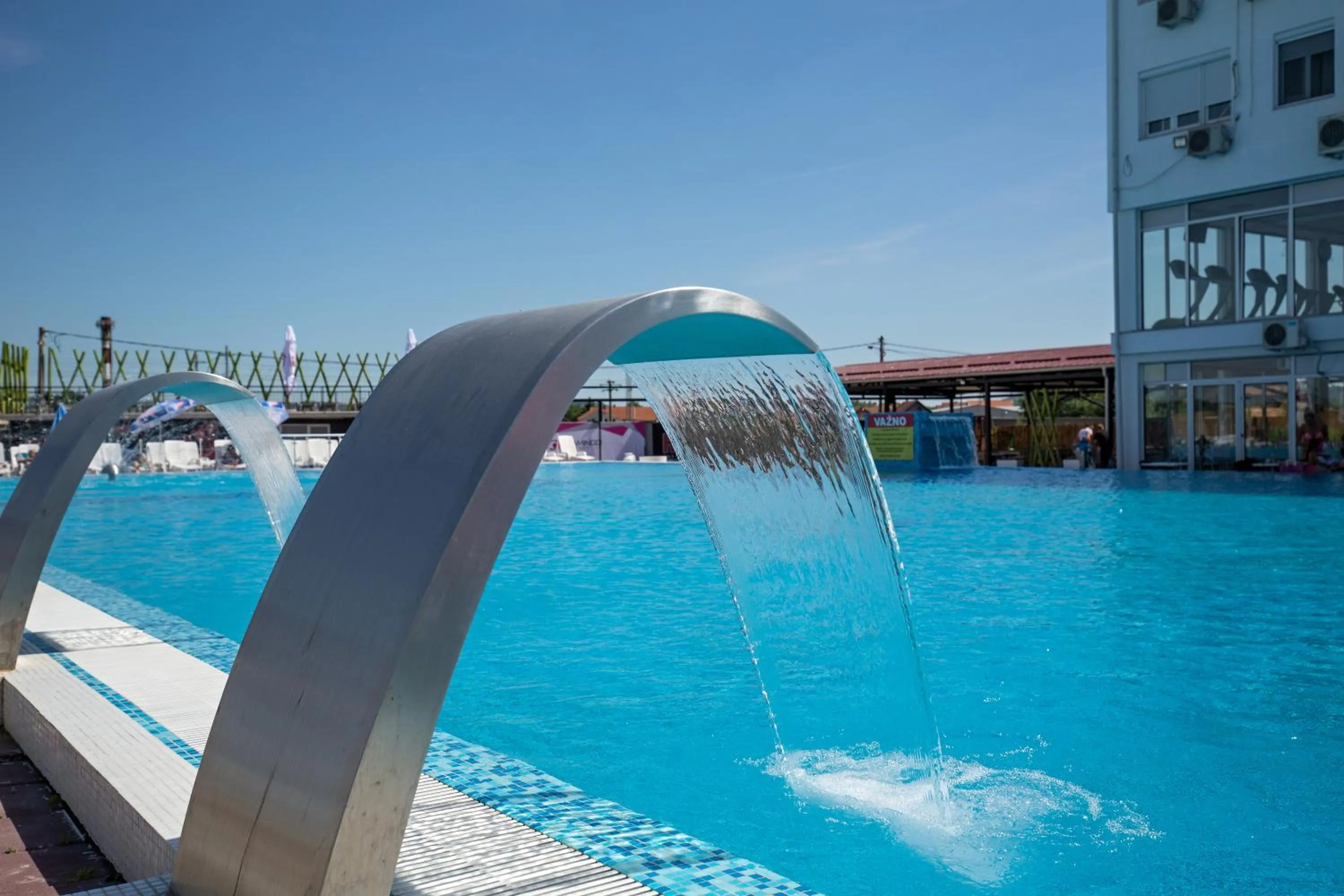 Swimming pool in Flamingo Resort