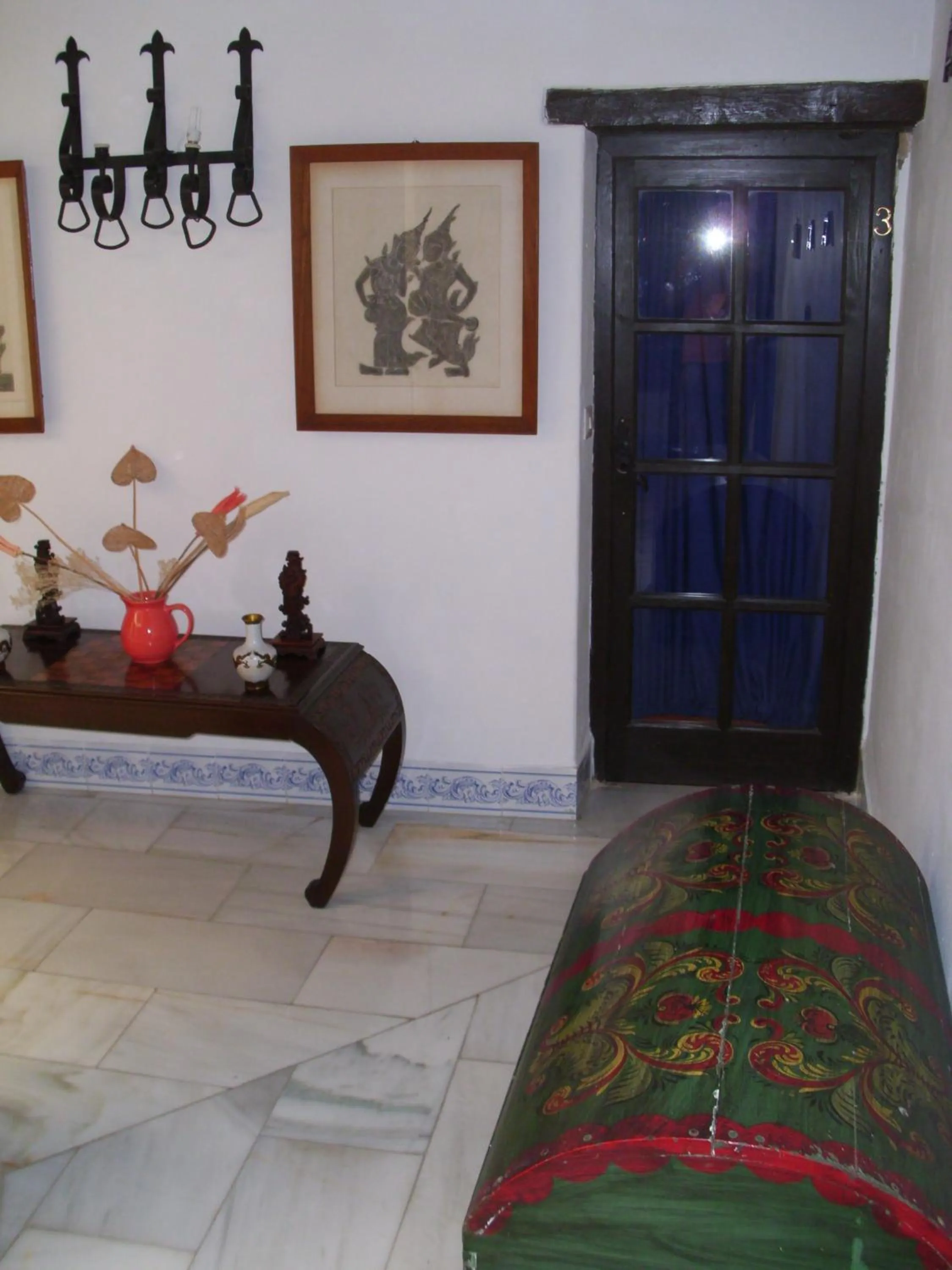 Decorative detail in Posada La Casa Grande