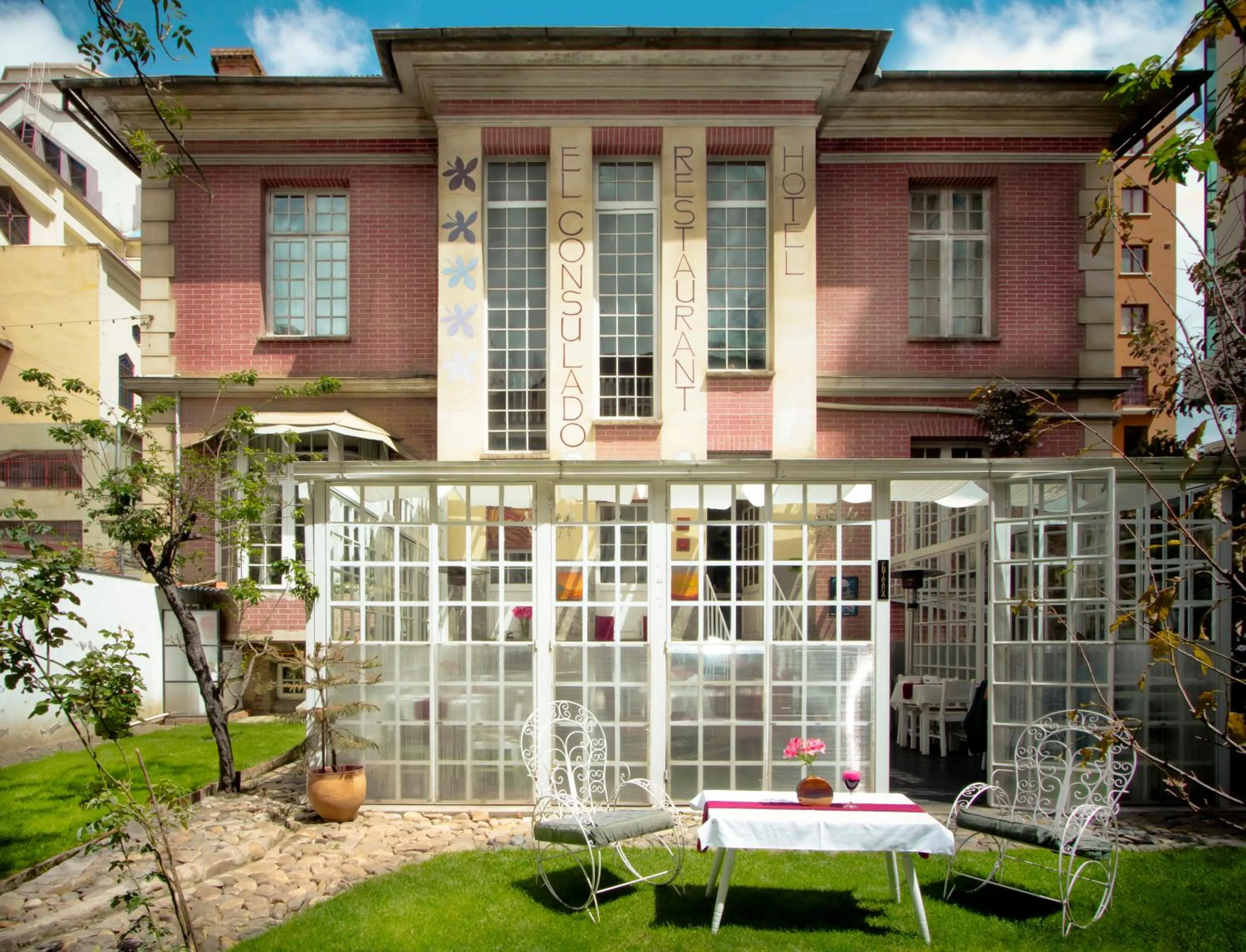 Garden in Hotel Boutique El Consulado