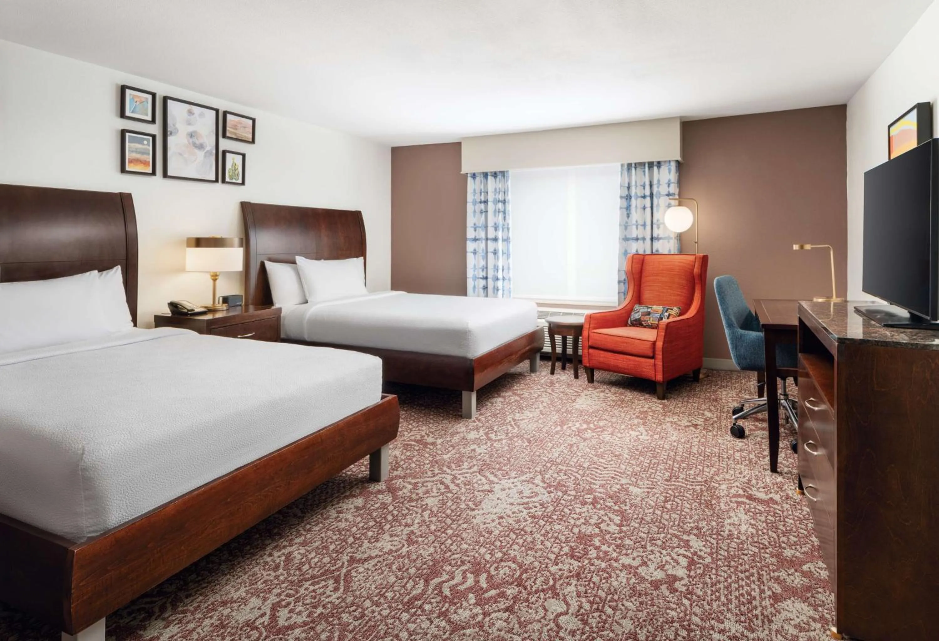 Bed in Hilton Garden Inn El Paso Airport