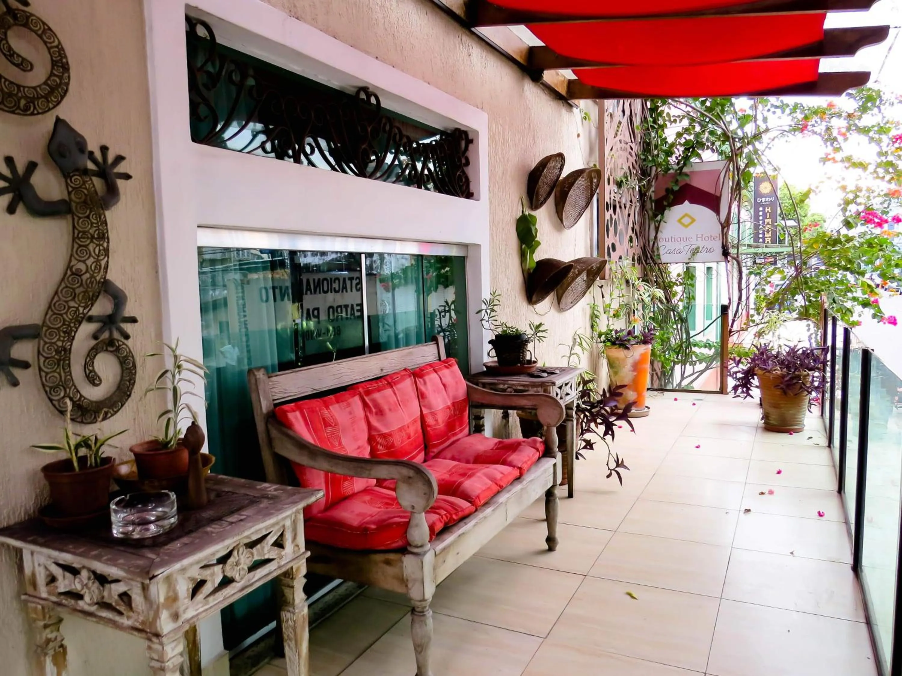 Patio in Boutique Hotel Casa Teatro