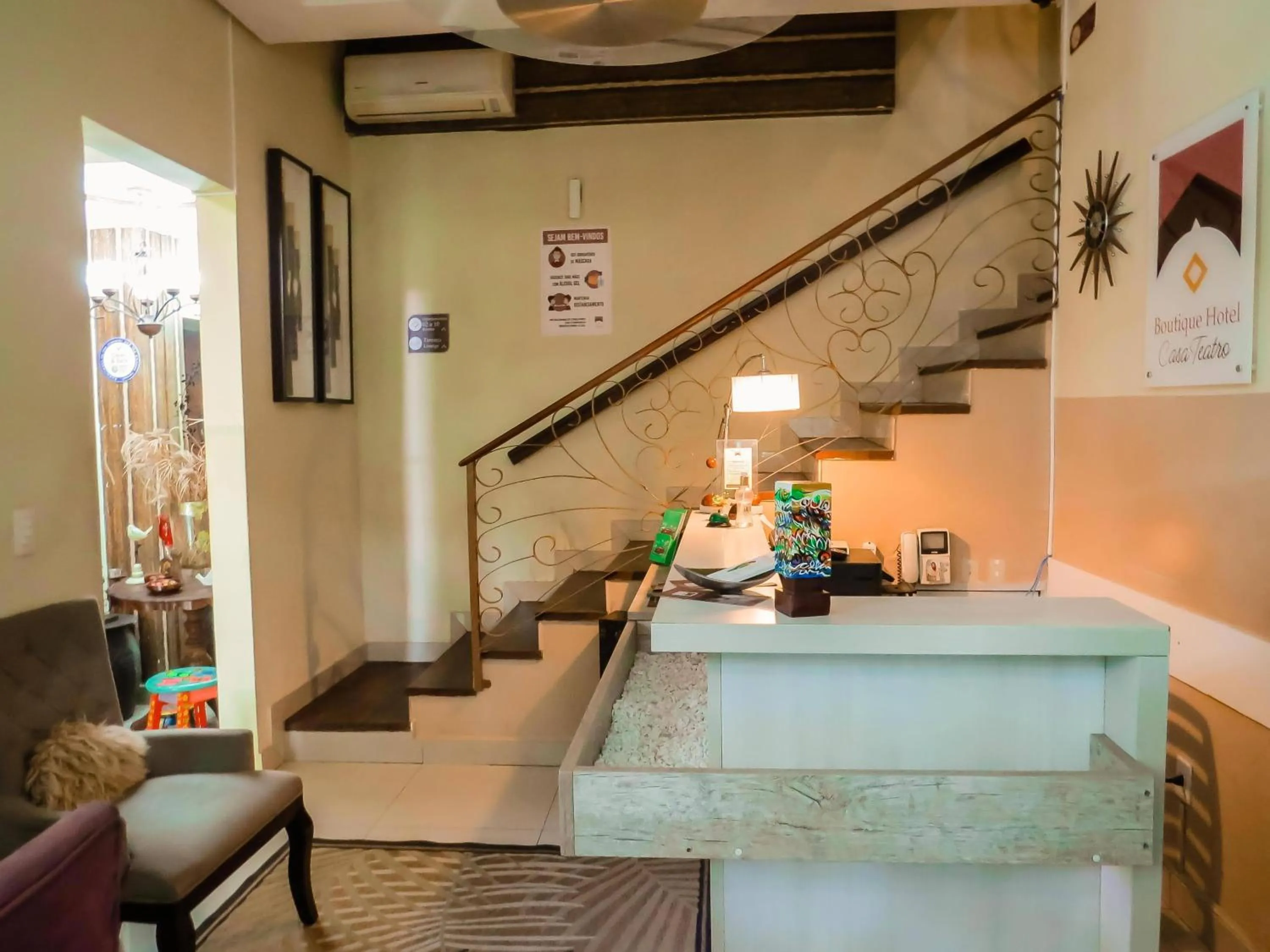 Lobby or reception in Boutique Hotel Casa Teatro