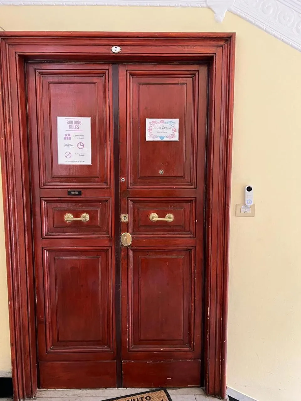 Facade/entrance in In the Center Guesthouse