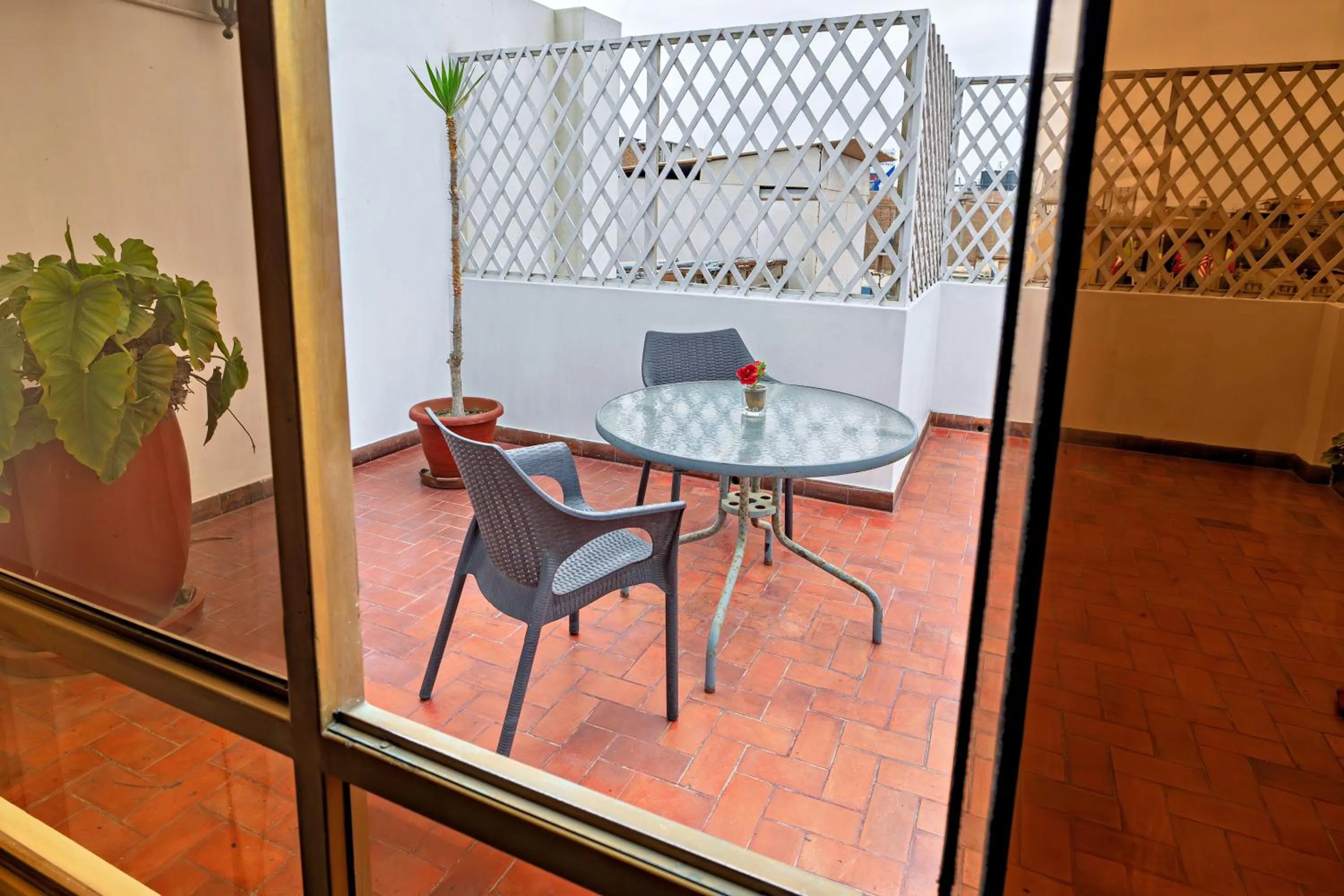 Balcony/Terrace in Gran Bolivar Hotel - Trujillo, Perú