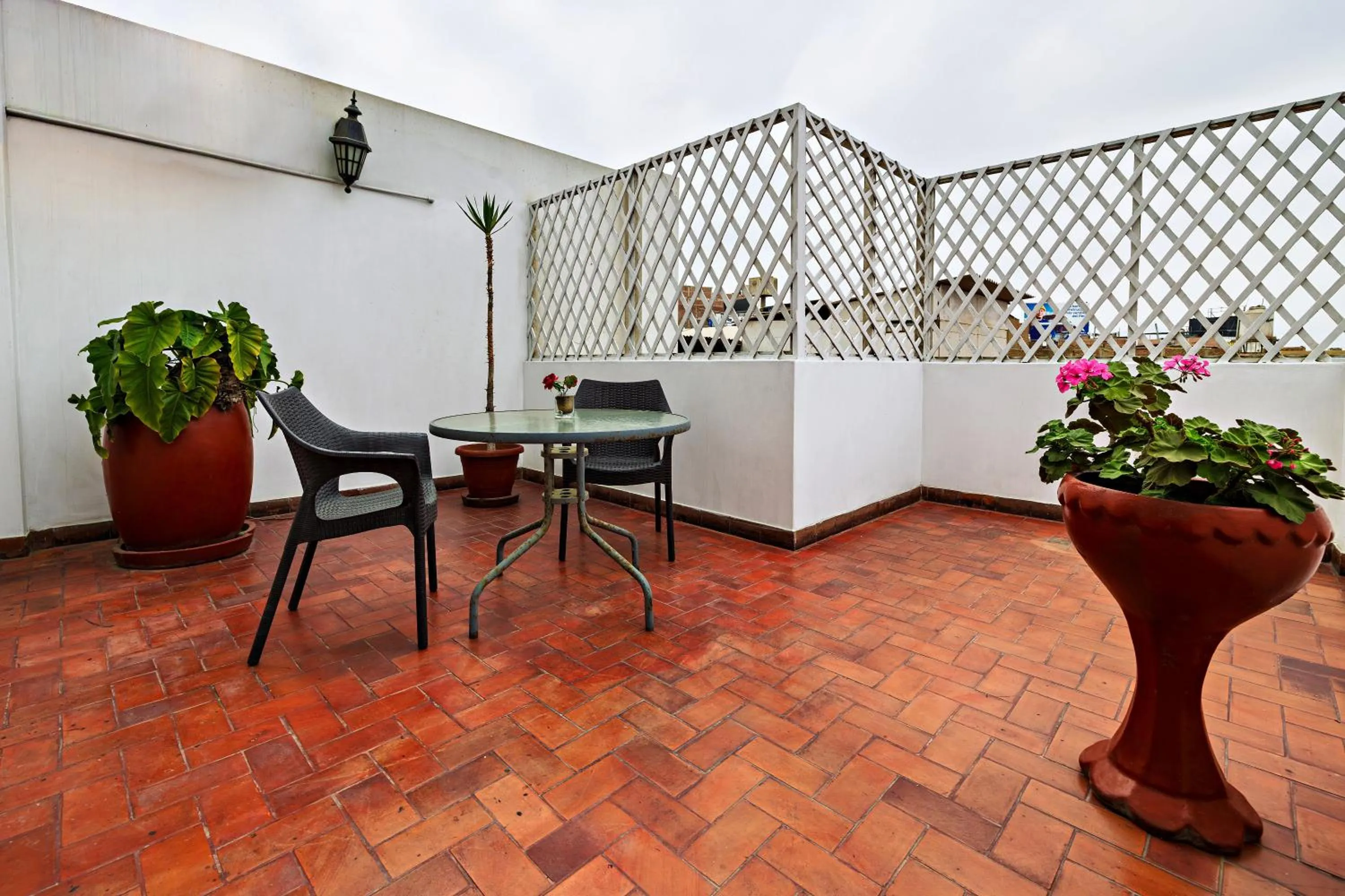 Patio in Gran Bolivar Hotel - Trujillo, Perú