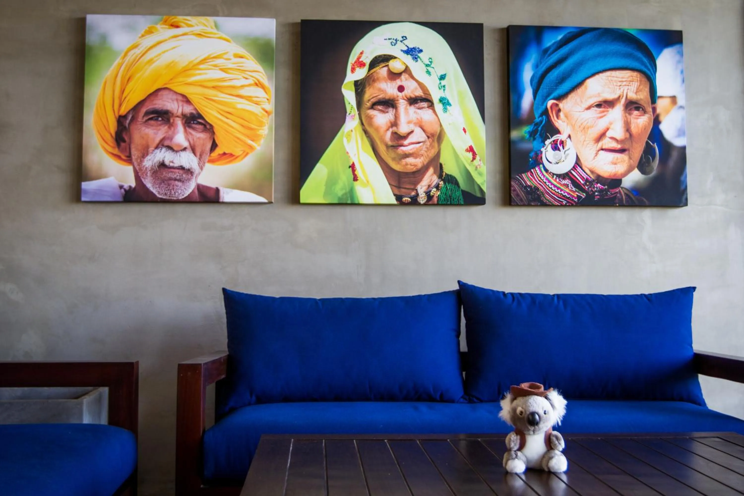 Decorative detail in Lazy Koala