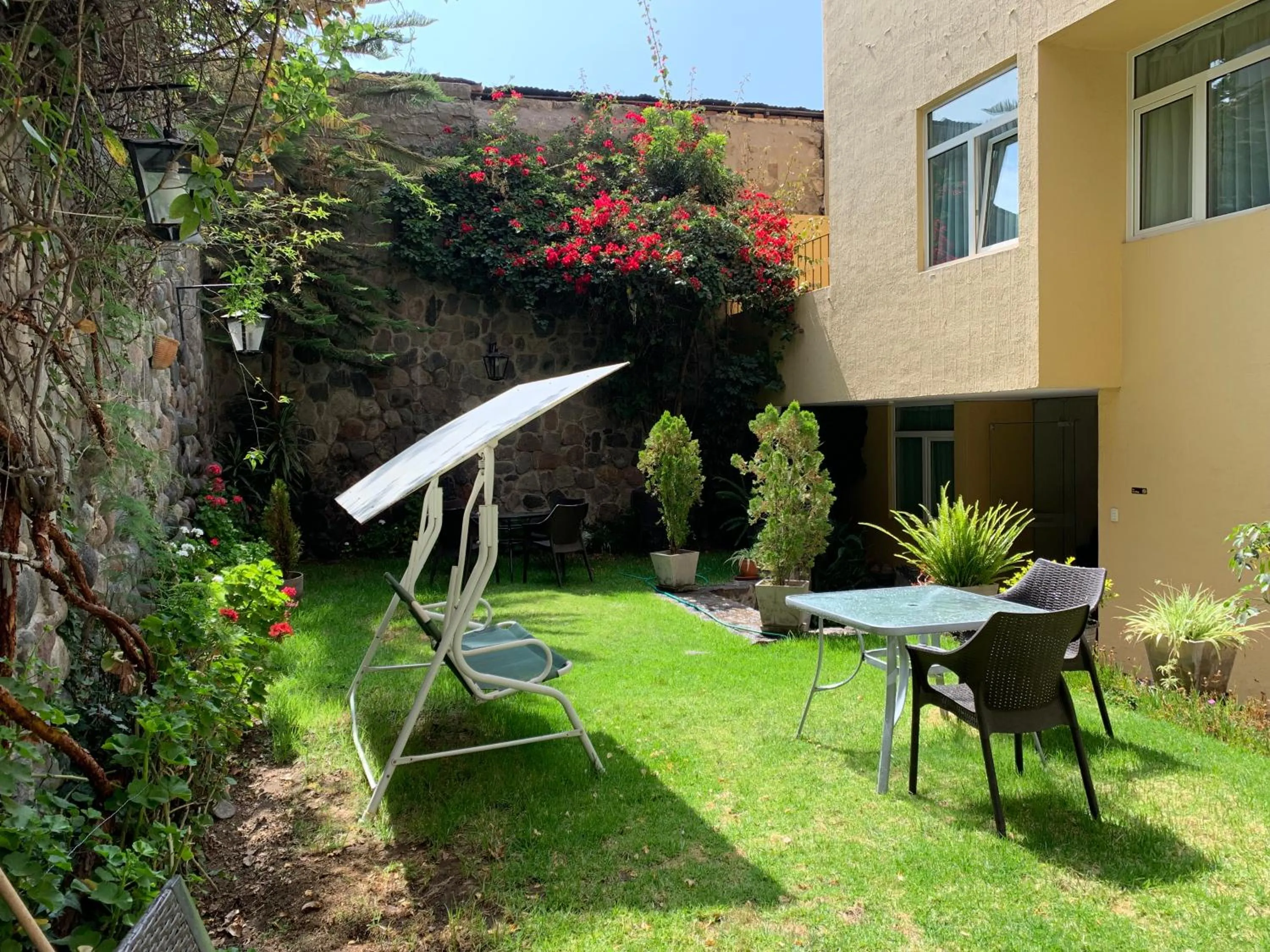 Garden in Hotel Los Tambos Colonial