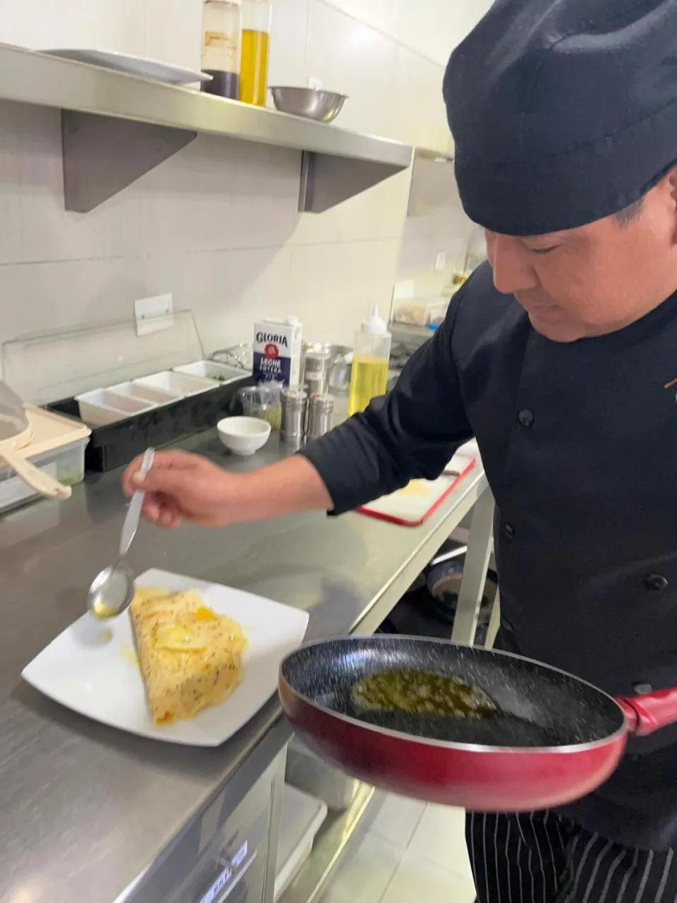 Breakfast in Hotel Los Tambos Colonial