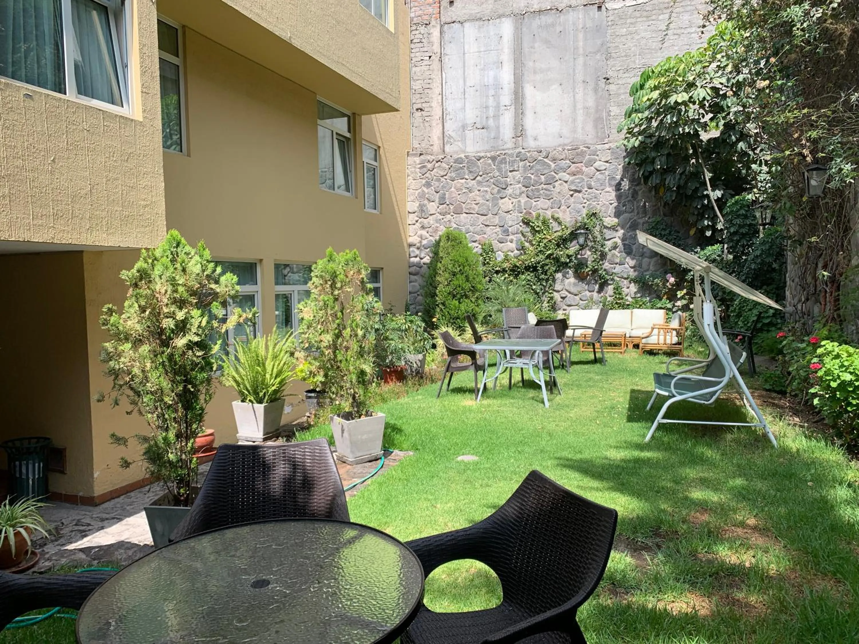 Garden in Hotel Los Tambos Colonial