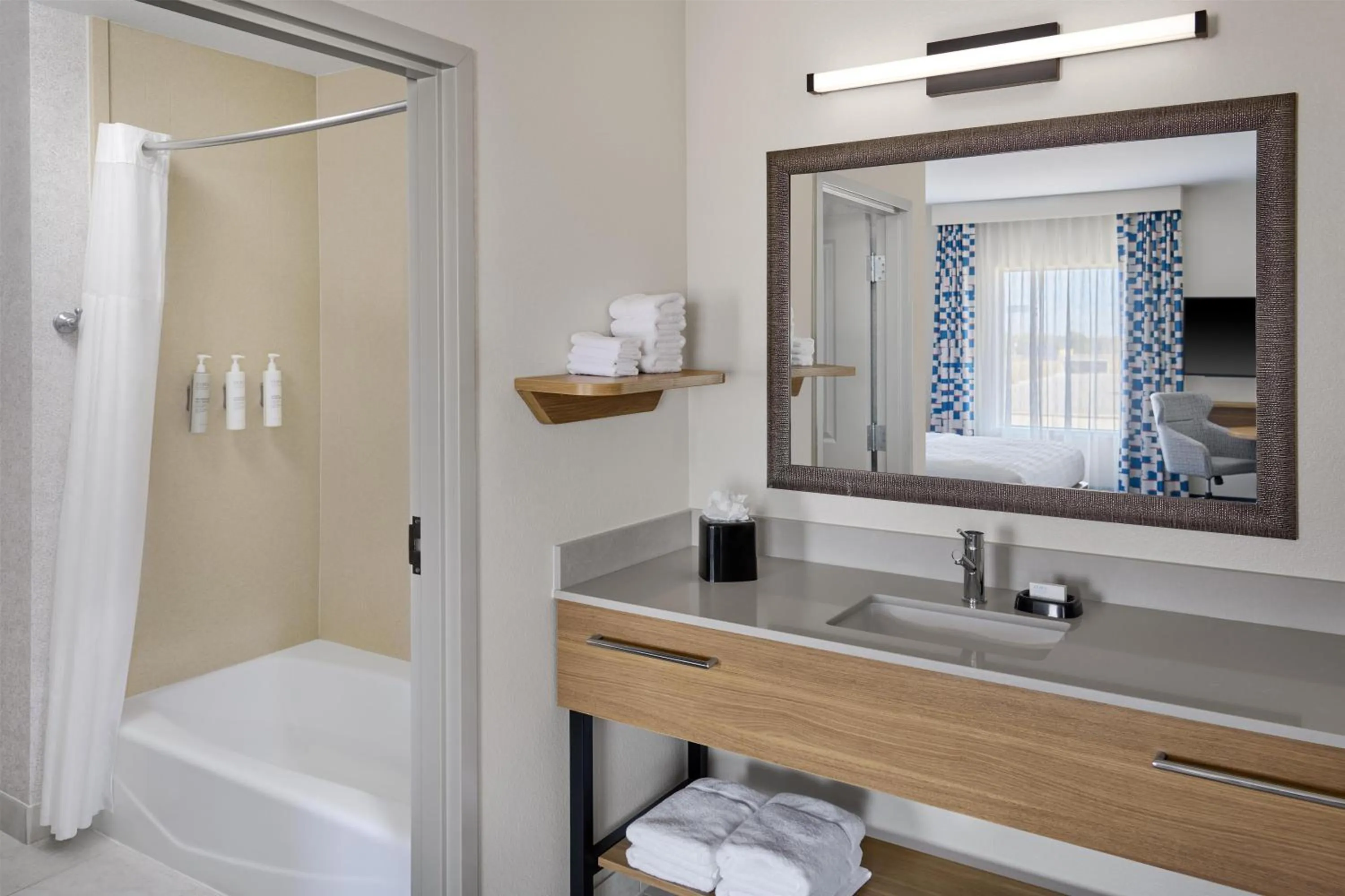 Bathroom in Hampton Inn Vernon