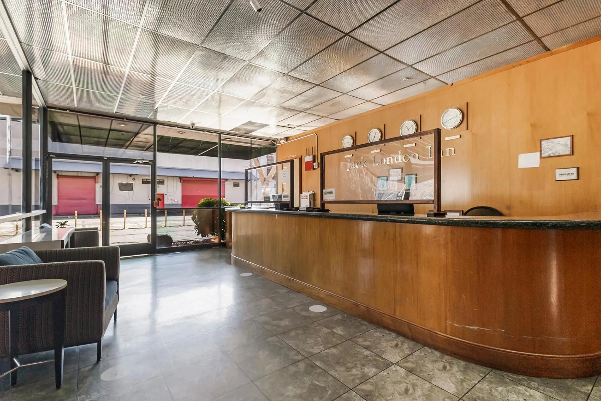 Lobby or reception in Jack London Inn