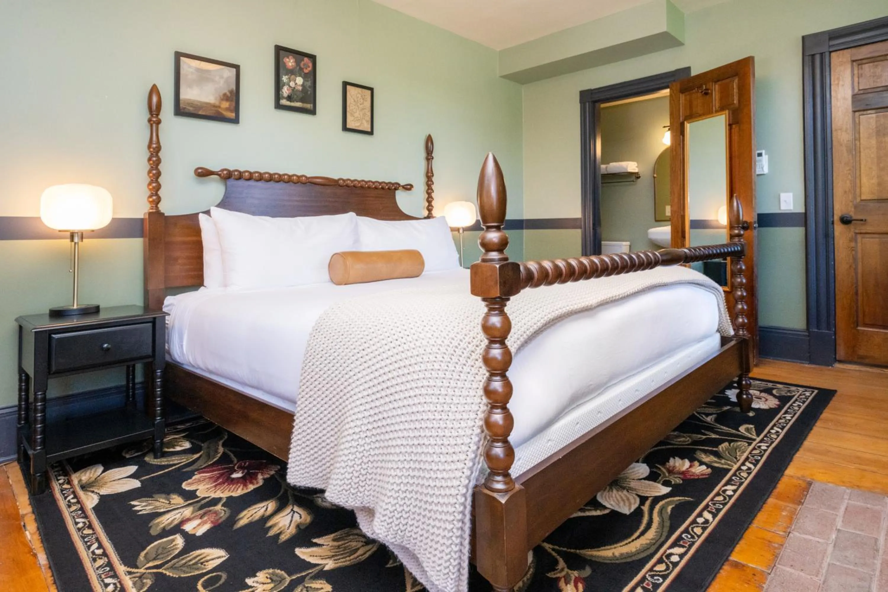 Bed in The Constance by The Lenox Collection