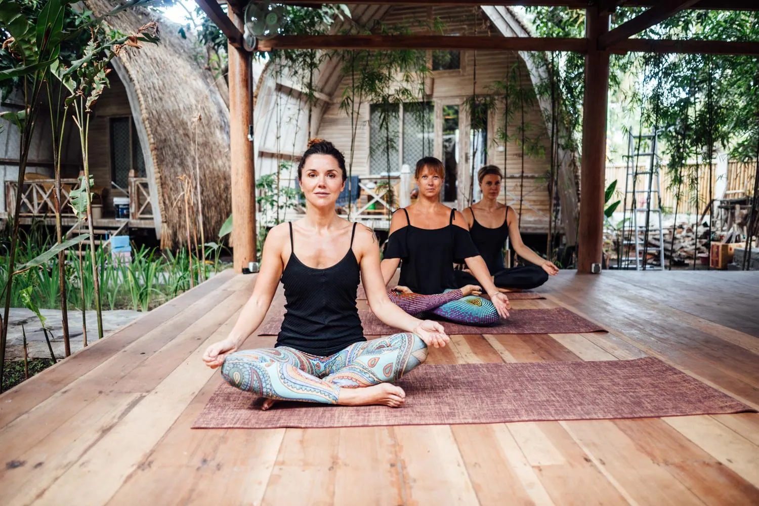 Flowers & Fire Yoga Garden