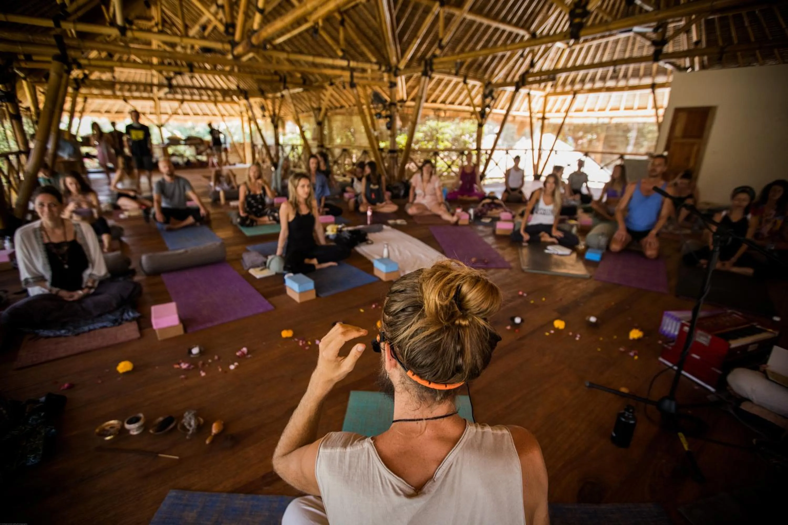 Flowers & Fire Yoga Garden