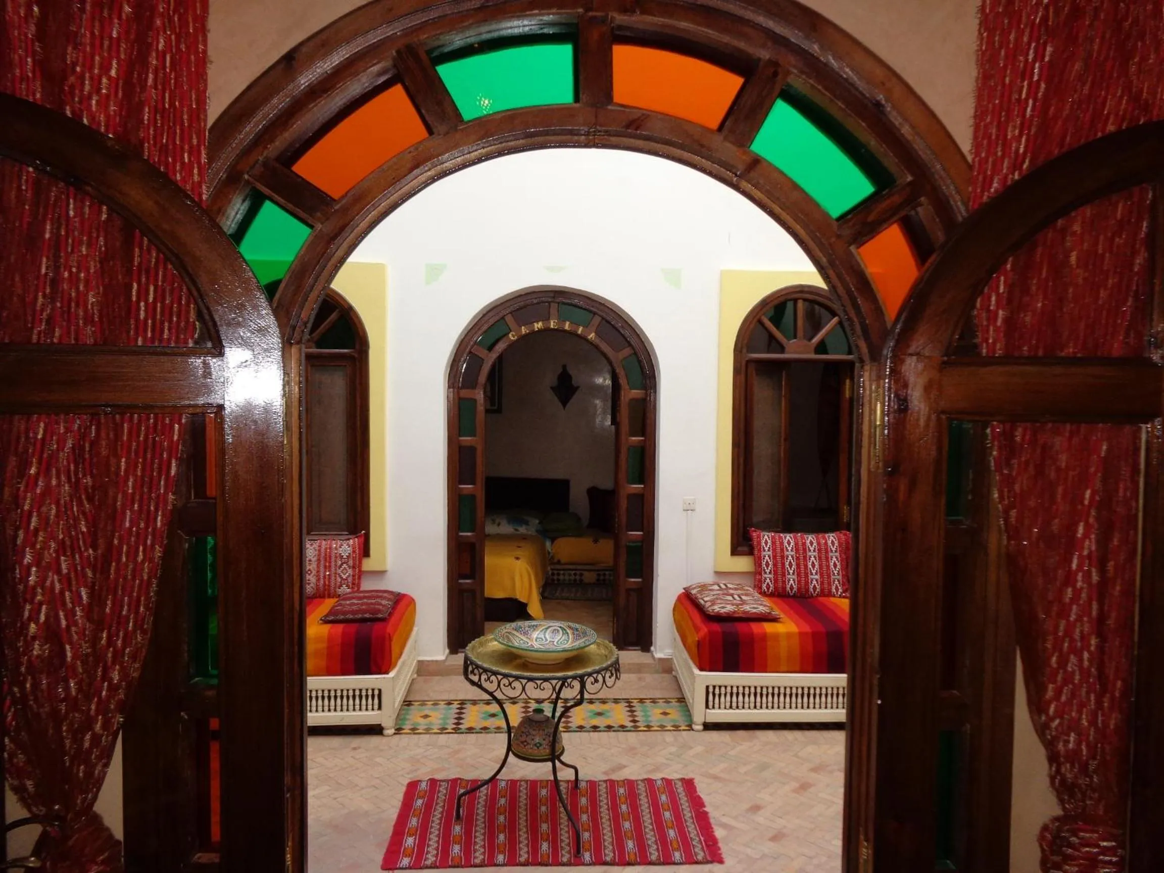 Lobby or reception in Riad Sesame