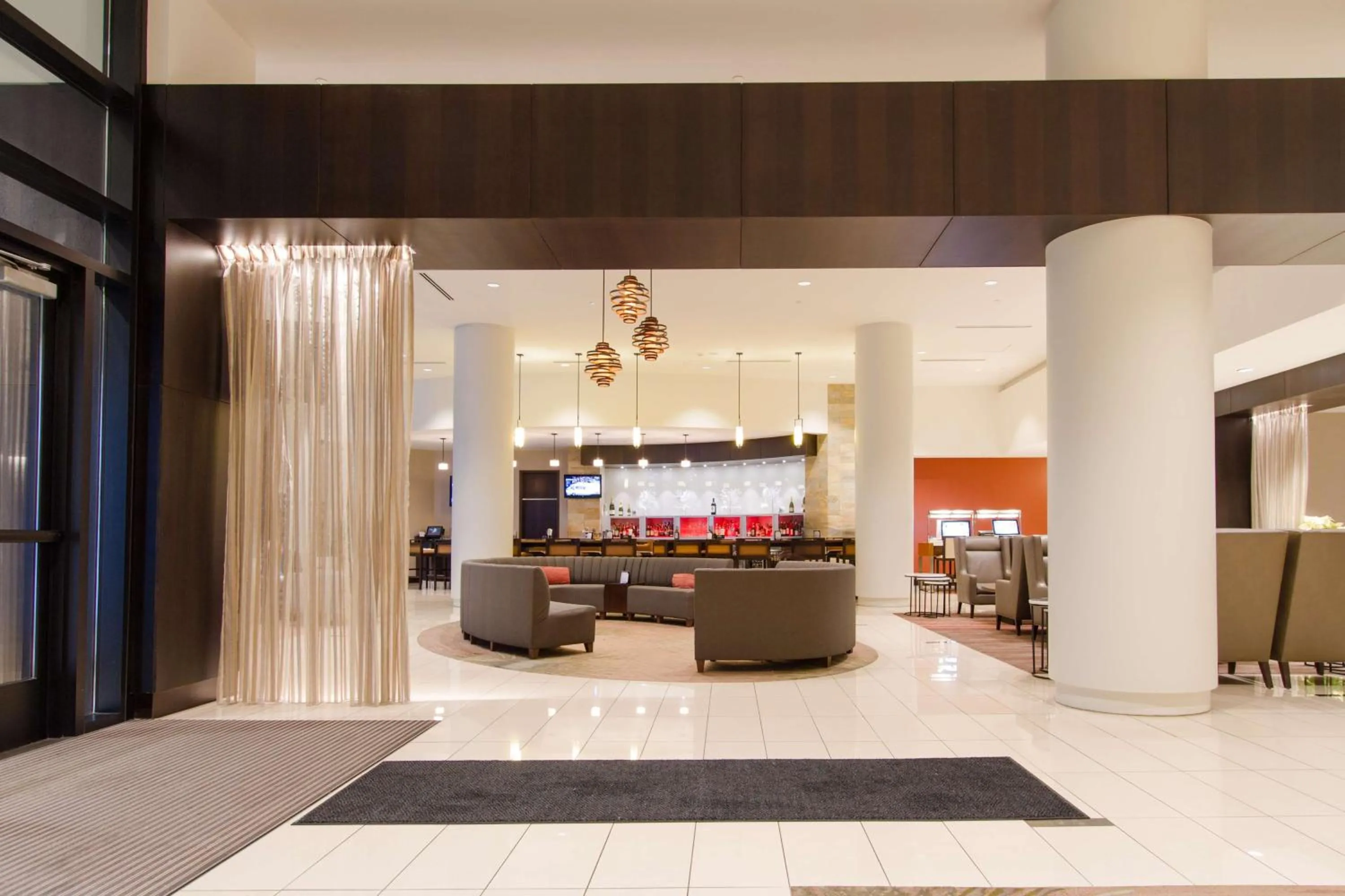 Lobby or reception in Hilton Albany