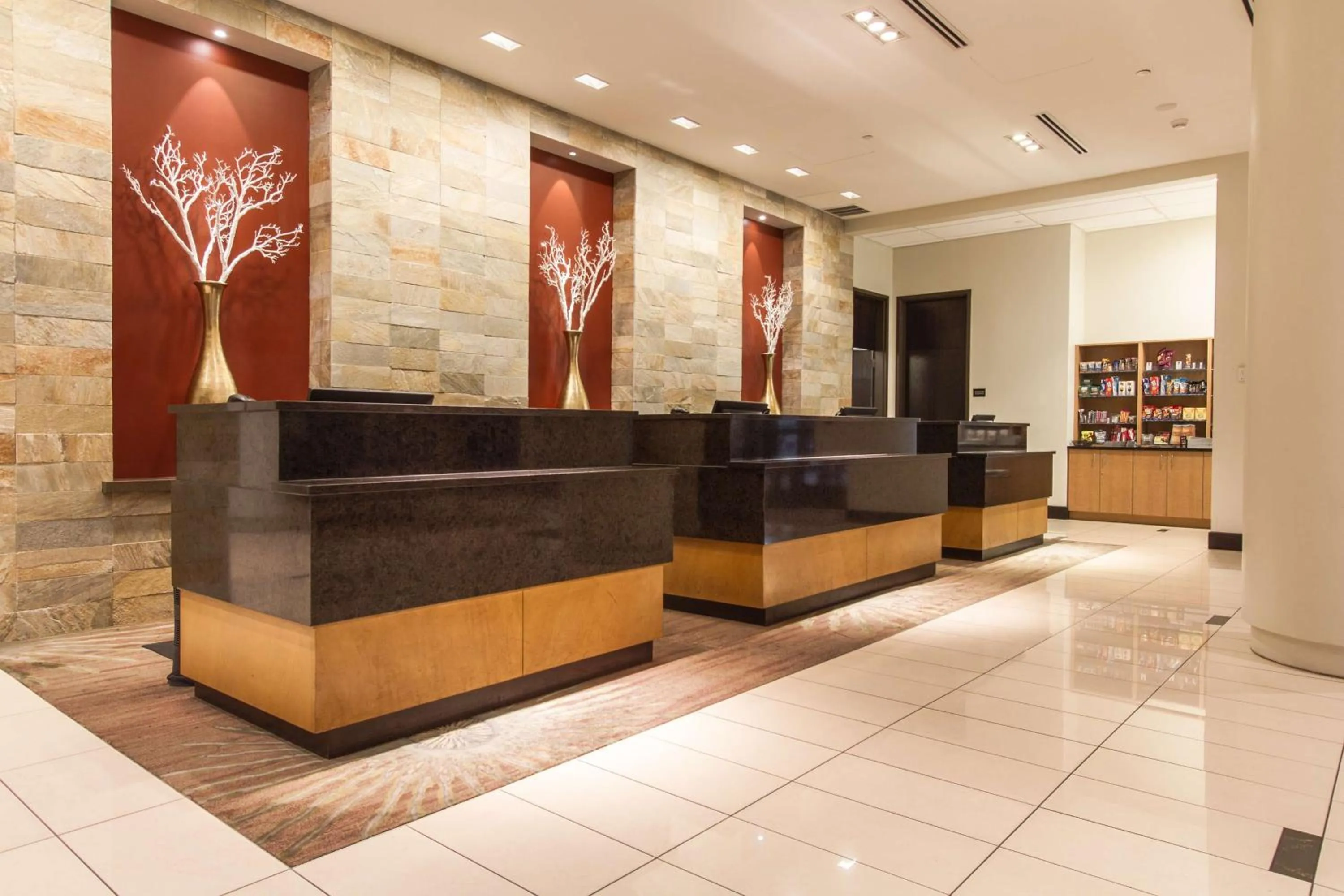 Lobby or reception in Hilton Albany