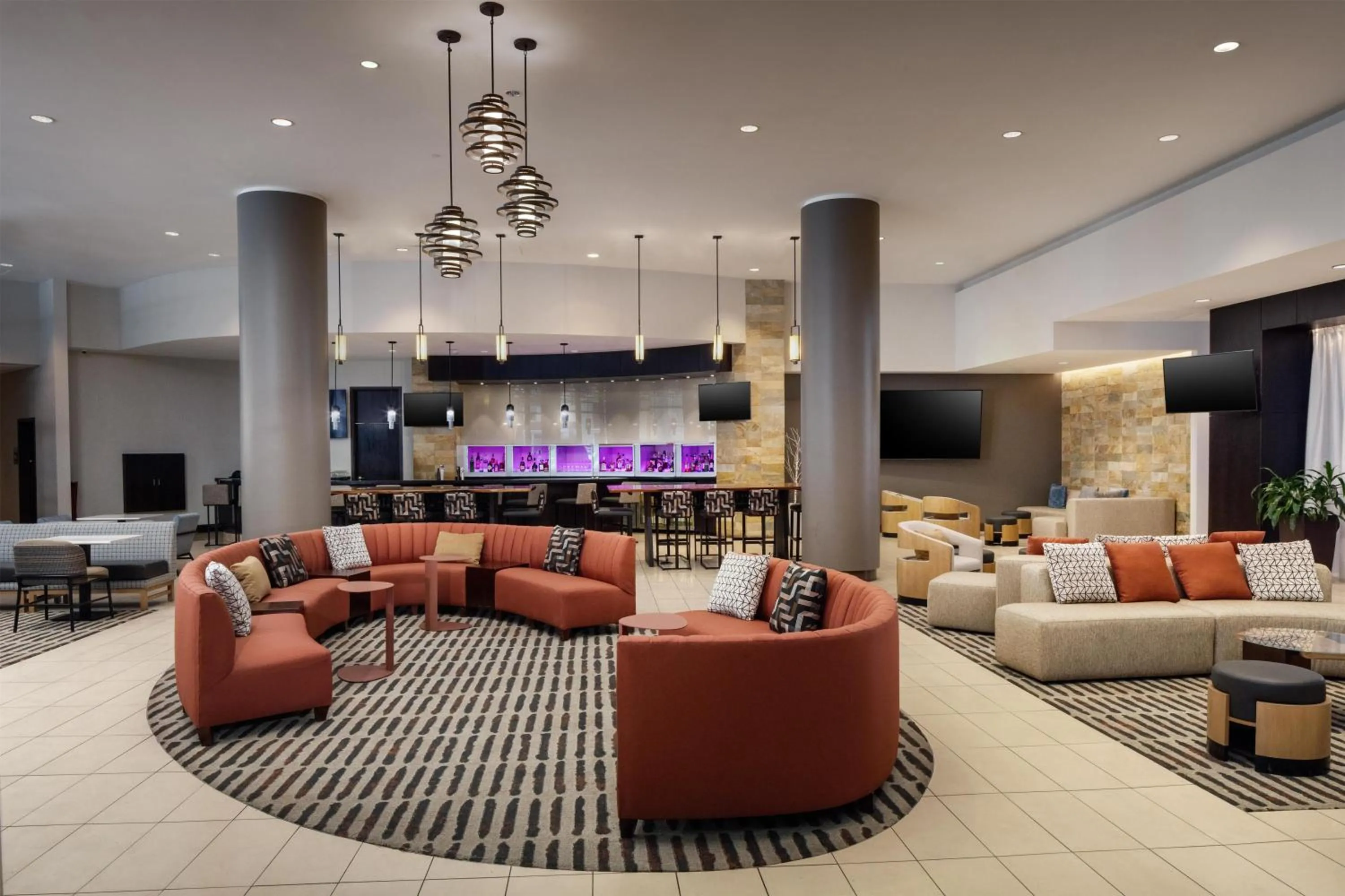 Lobby or reception in Hilton Albany