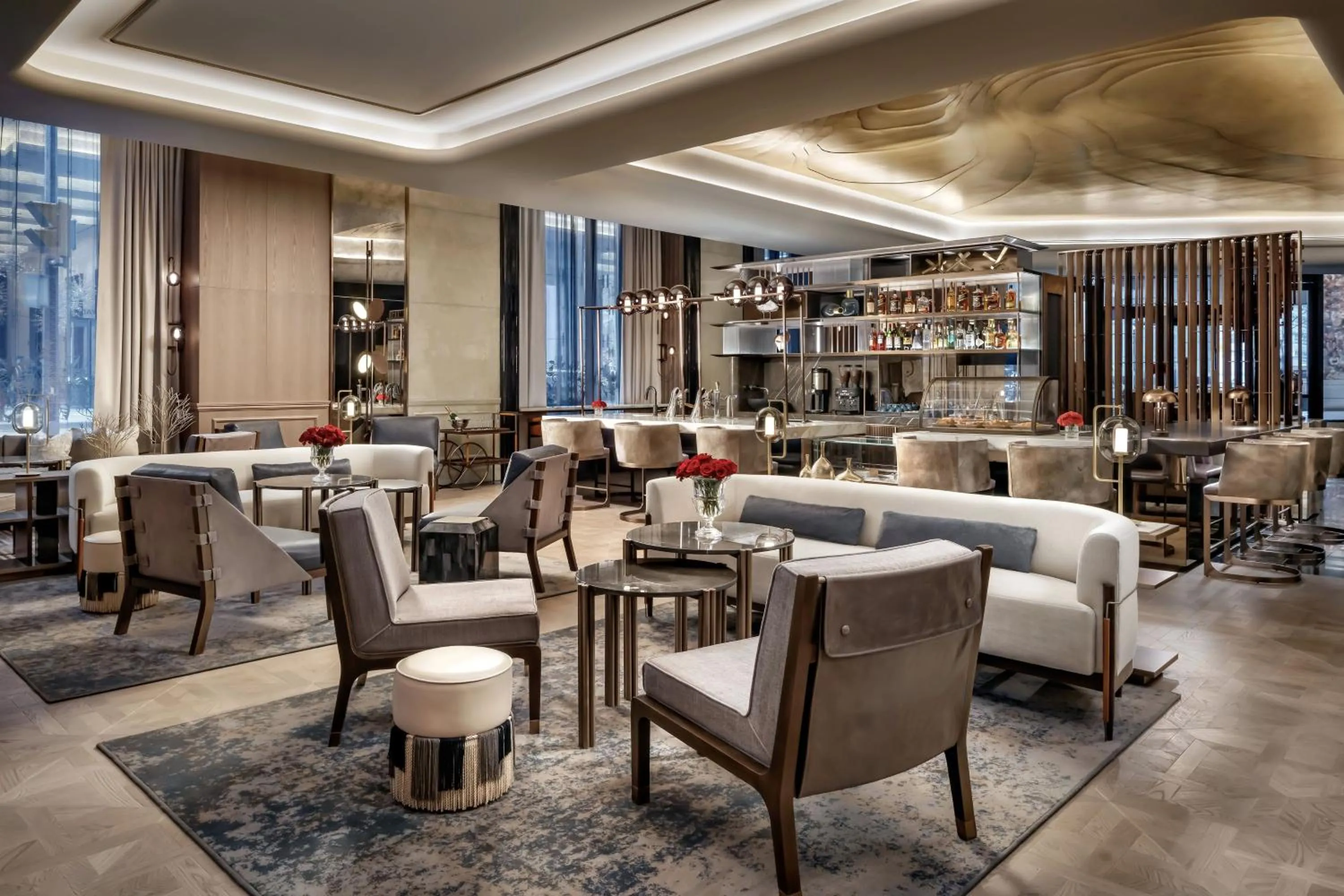 Lounge or bar in The St. Regis Toronto