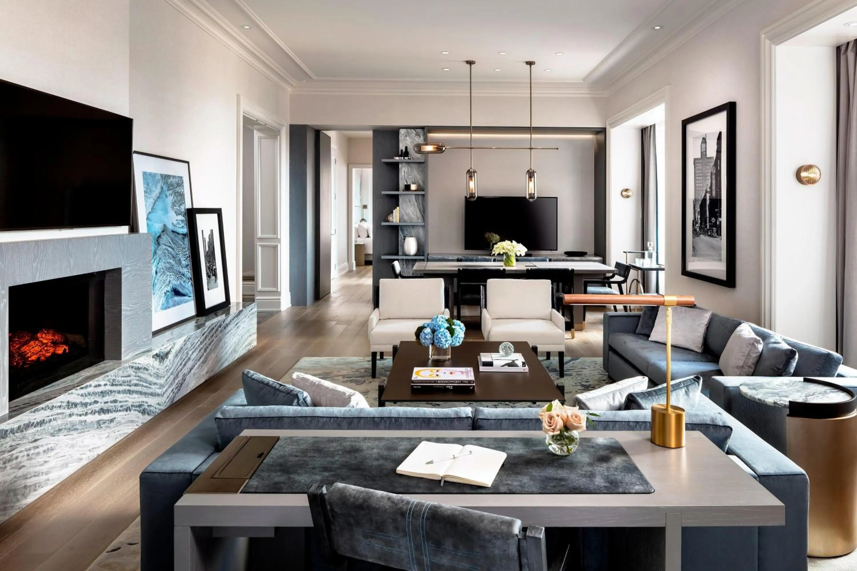 Living room in The St. Regis Toronto