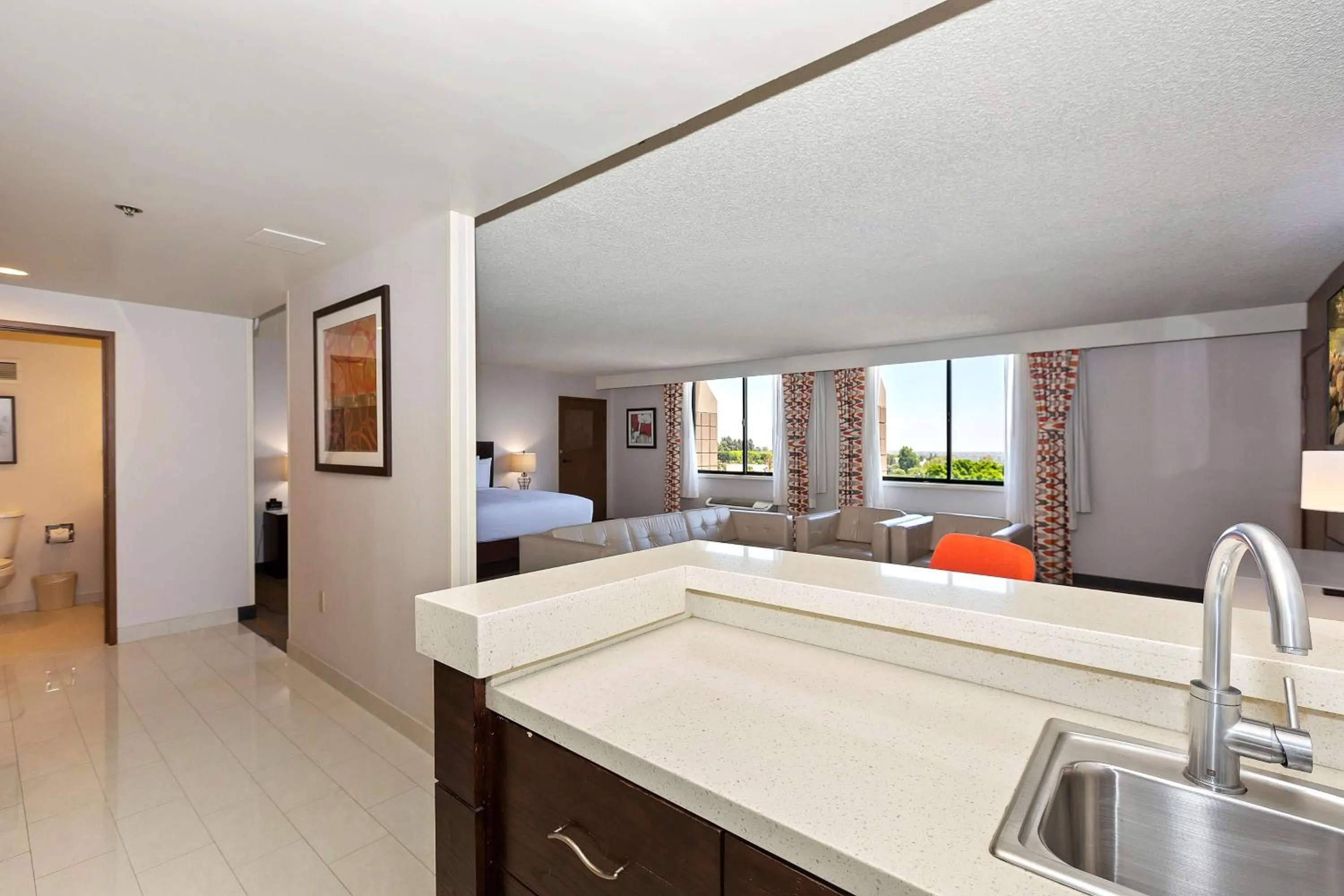 Photo of the whole room in Doubletree by Hilton Whittier