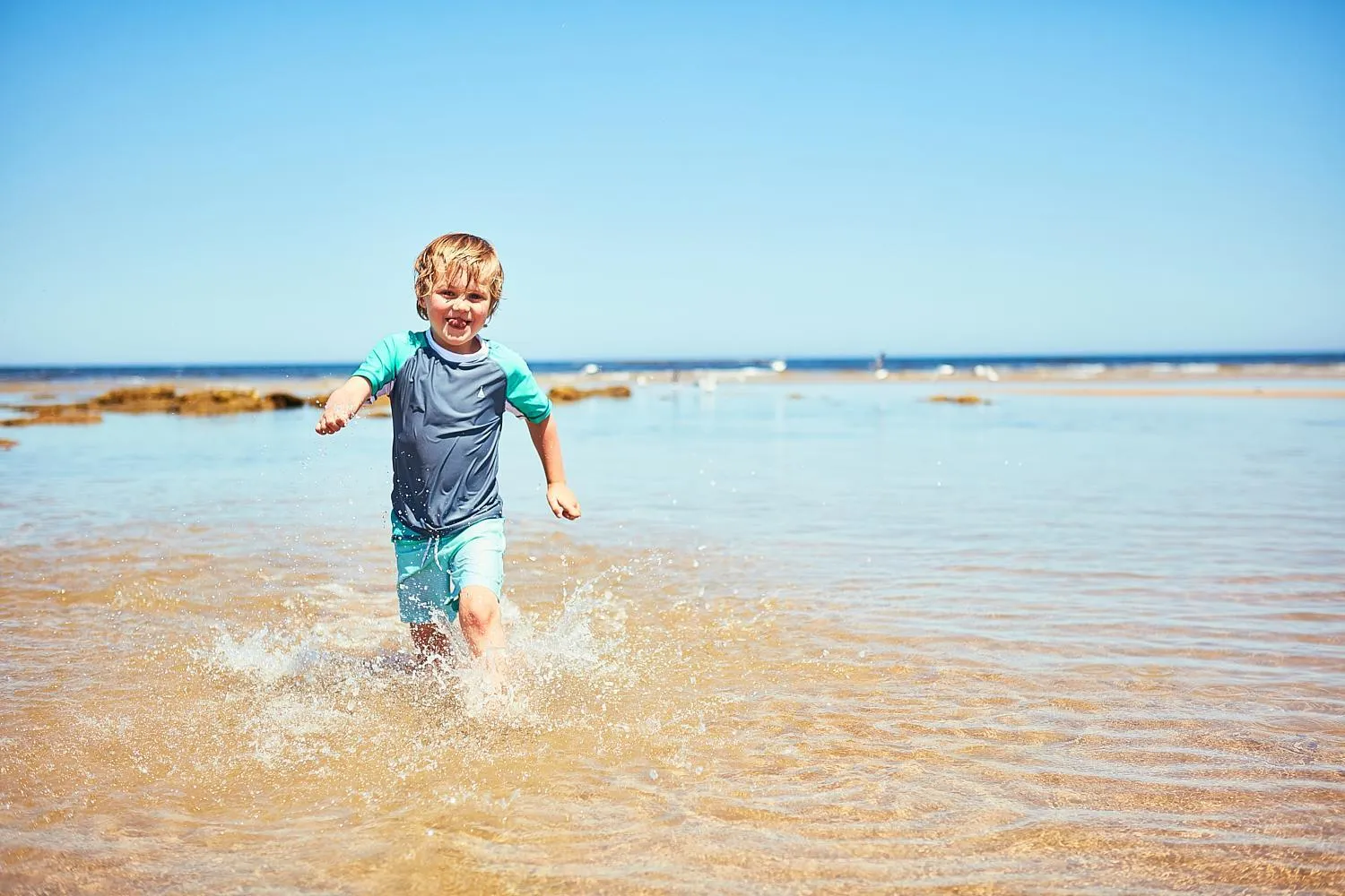 Beach in Anglesea Family Caravan Park