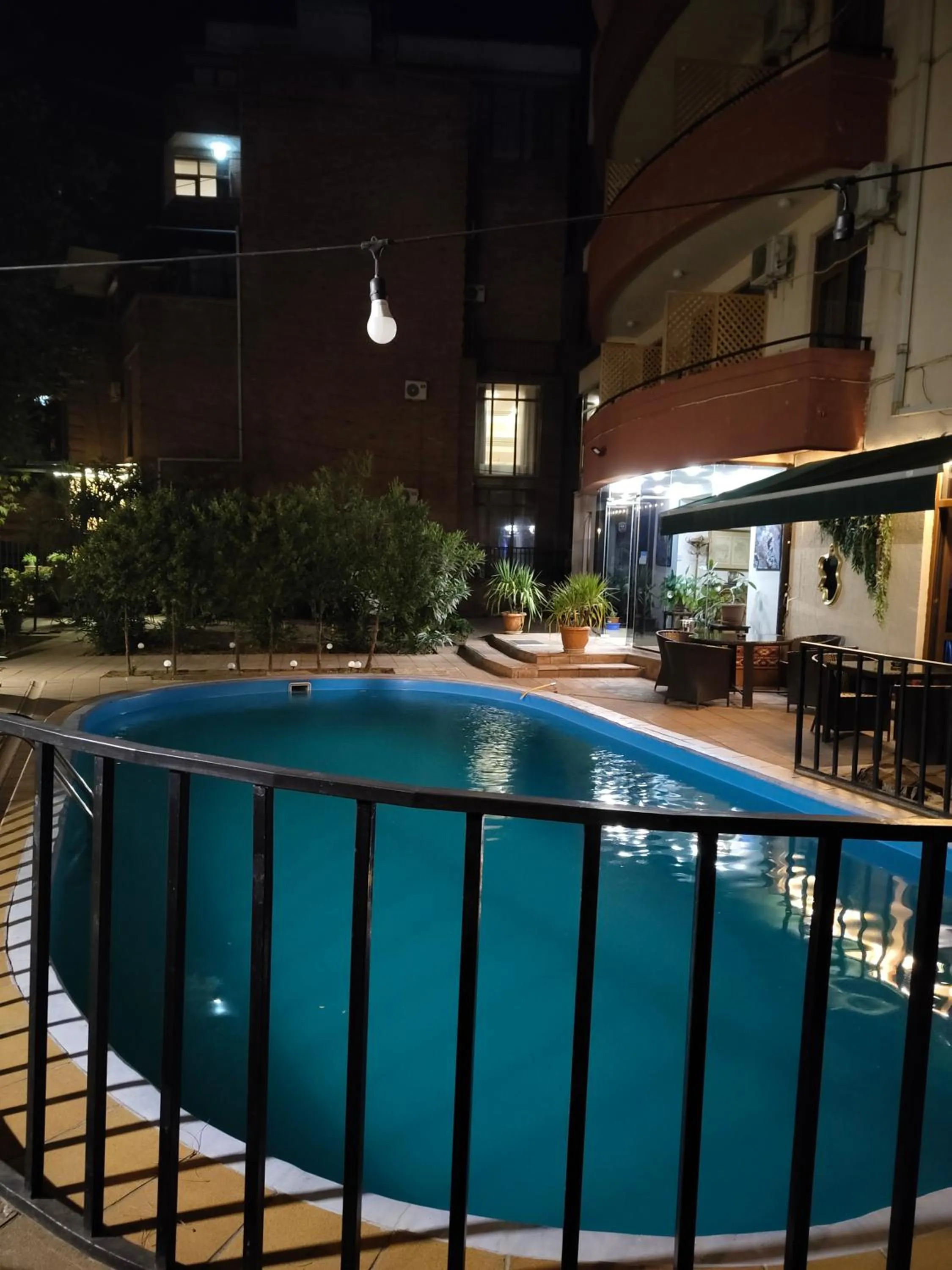 Swimming pool in Sani Apart Hotel