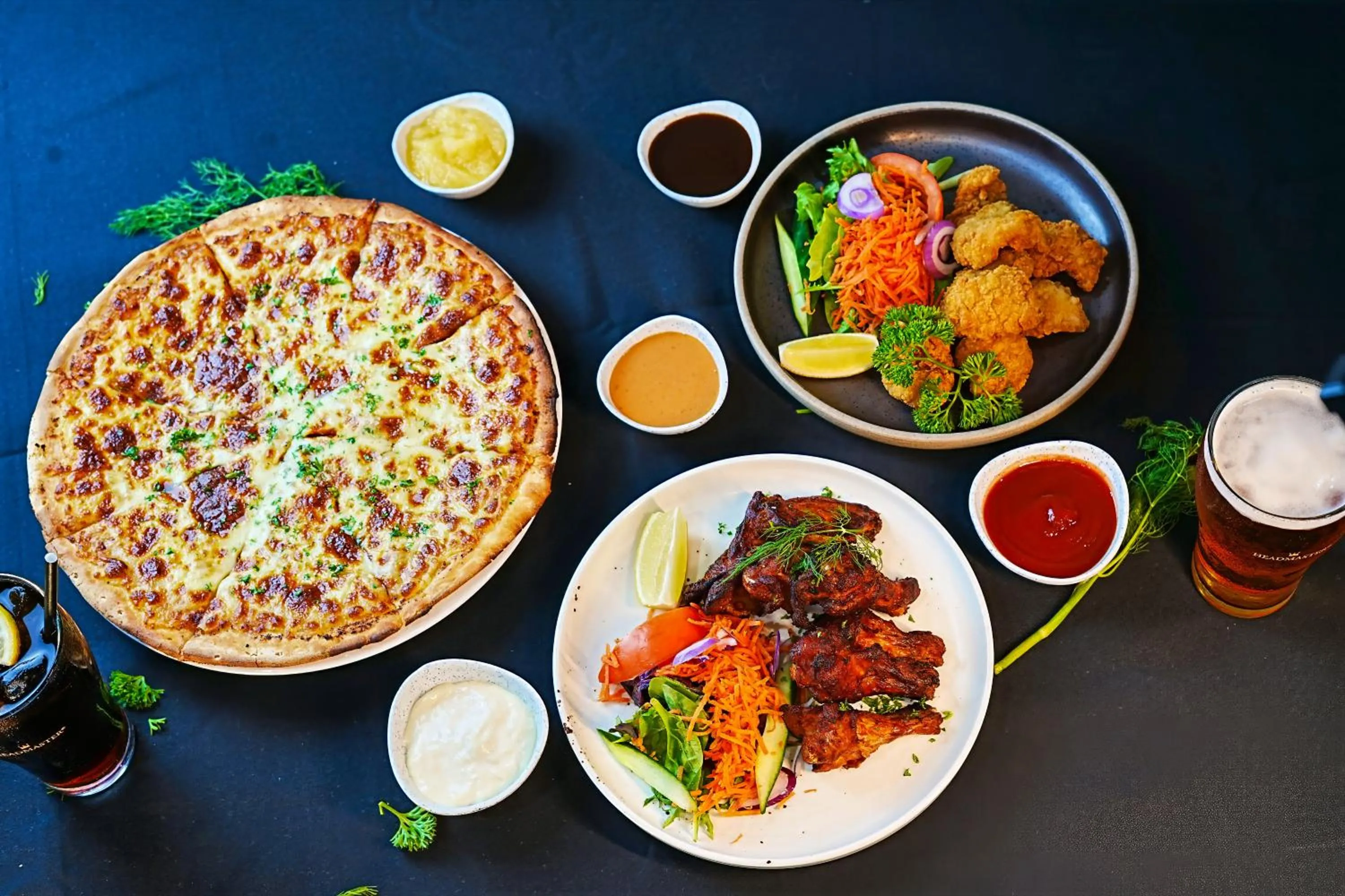 Food and drinks in Foreshore Hotel