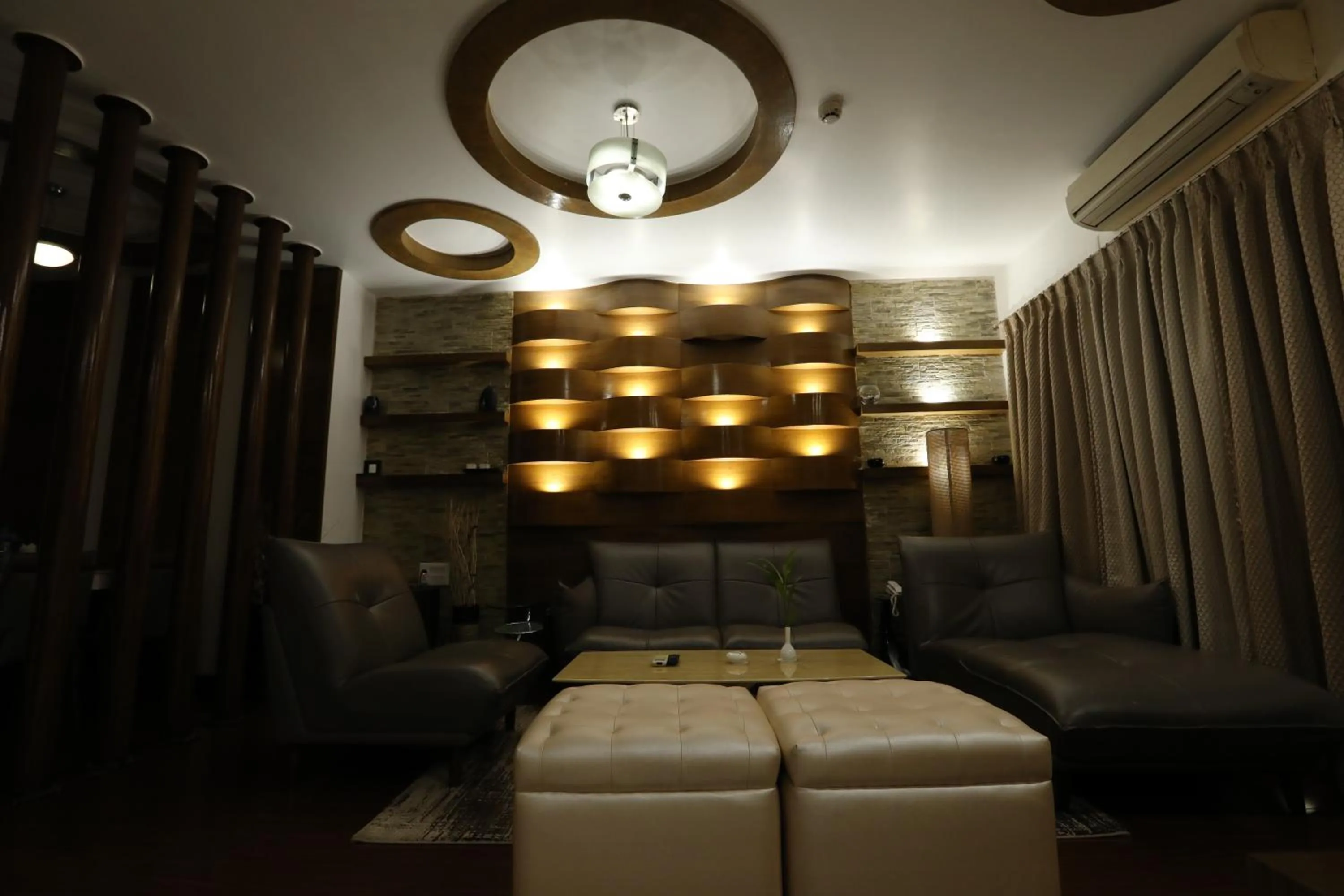 Living room in The New Marrion