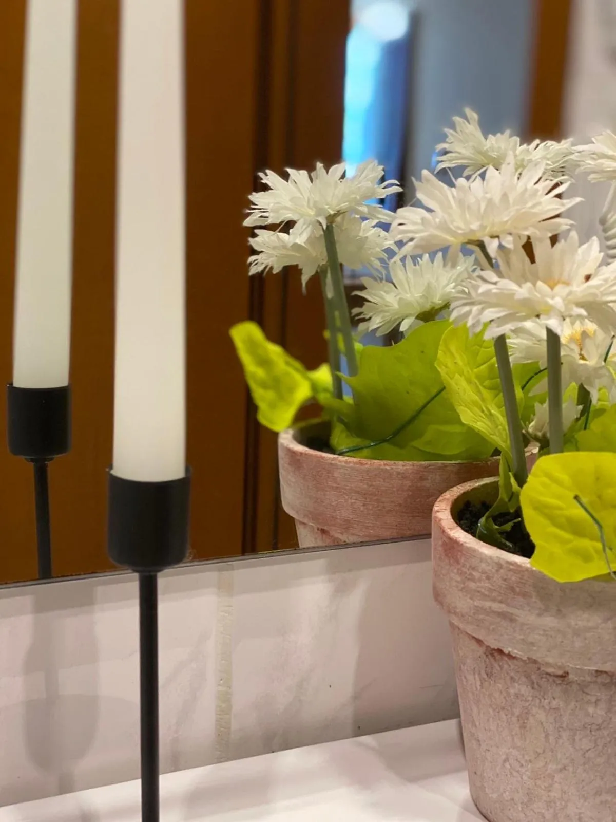 Decorative detail in Thrassa Hotel