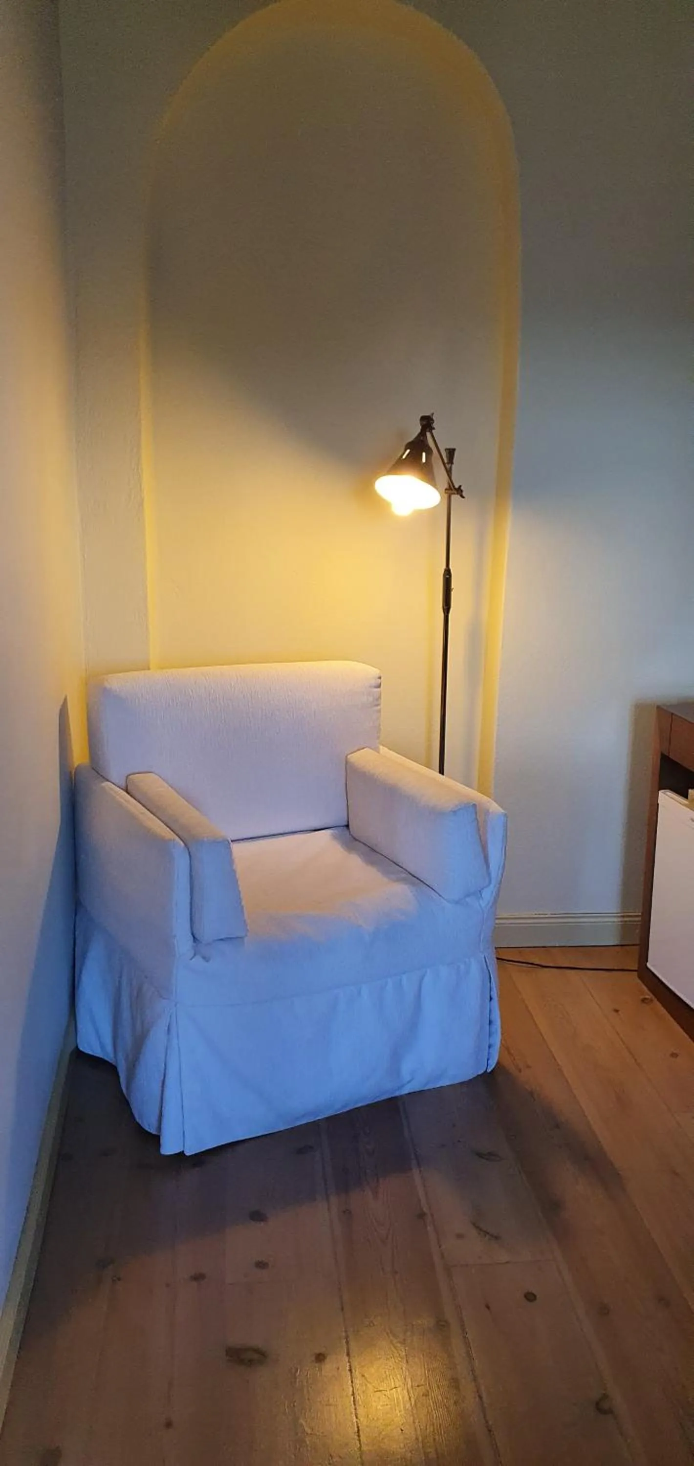 Seating area, Bed in Kyriaki Guesthouse & Suites