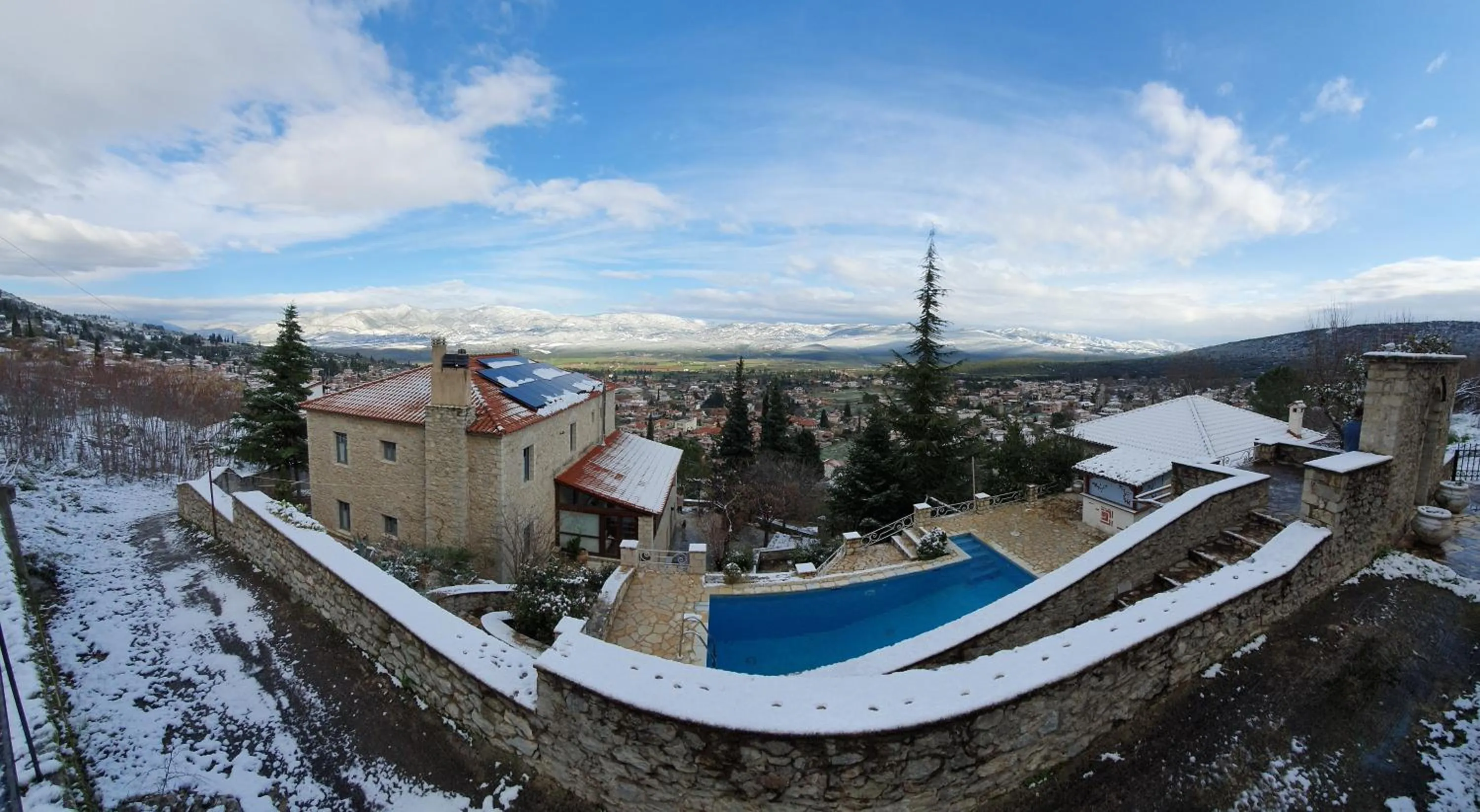 Bird's eye view in Kyriaki Guesthouse & Suites