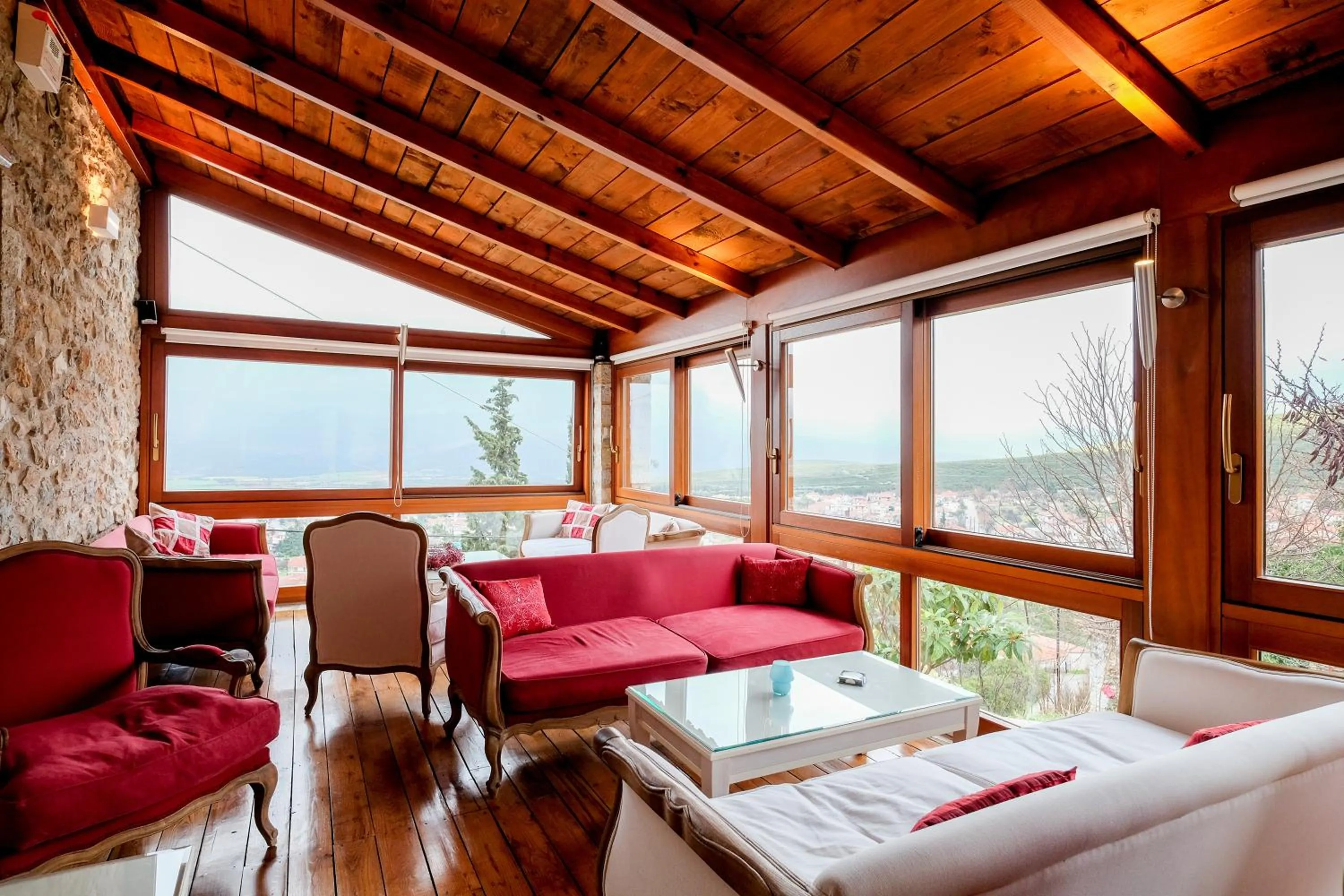 Seating area in Kyriaki Guesthouse & Suites