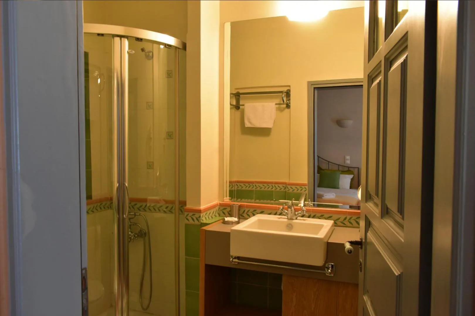 Shower in Kyriaki Guesthouse & Suites