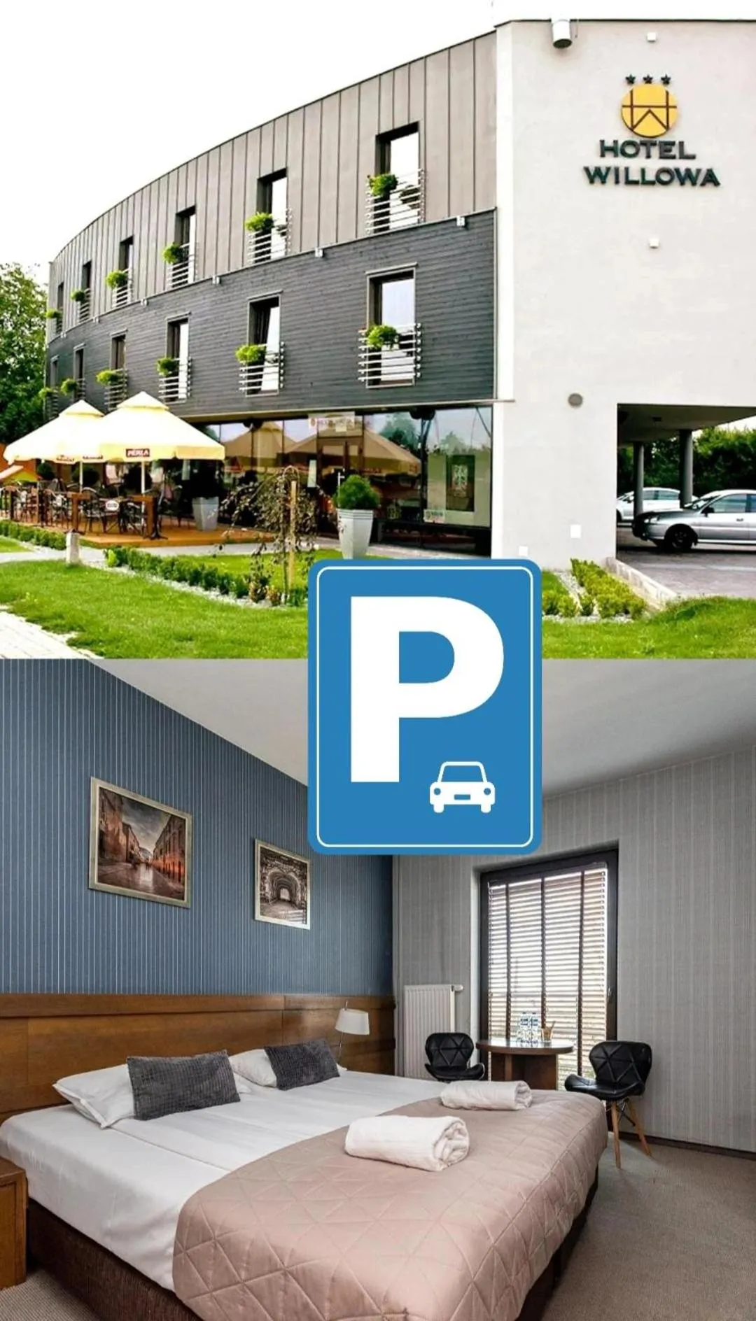 Property building, Bed in Hotel Willowa