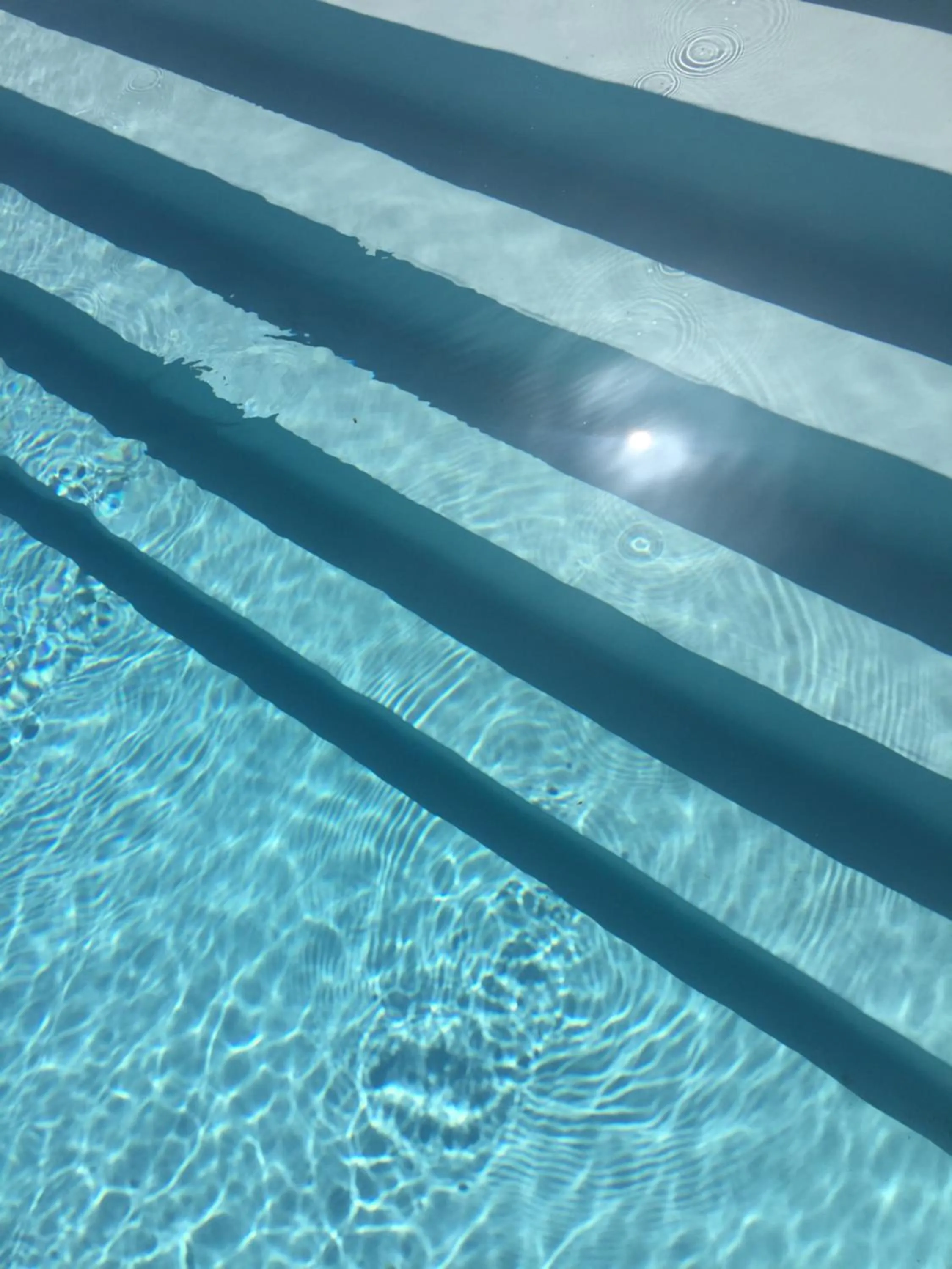 Pool view in Chambre d'hôtes