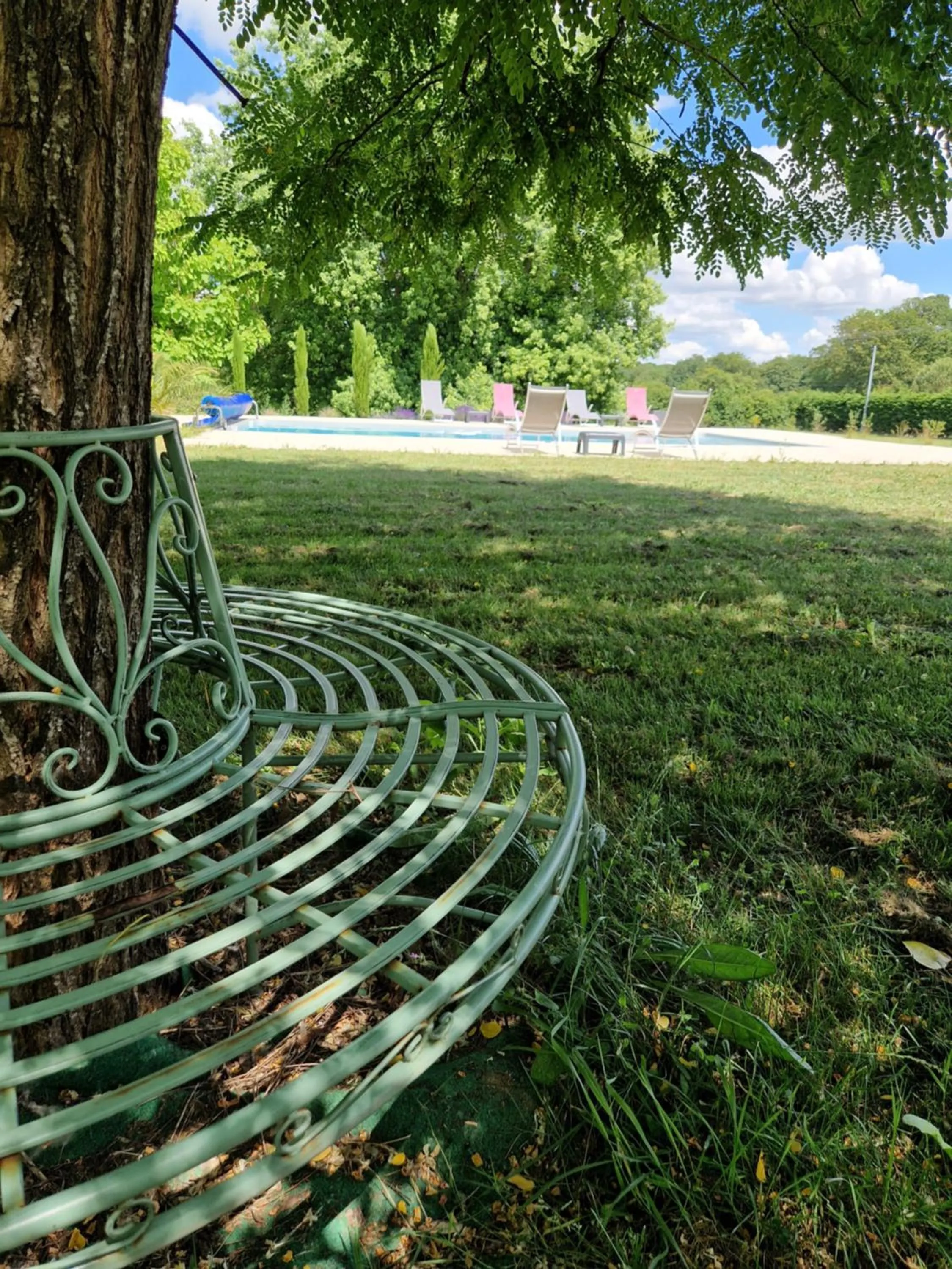 Patio in Chambre d'hôtes