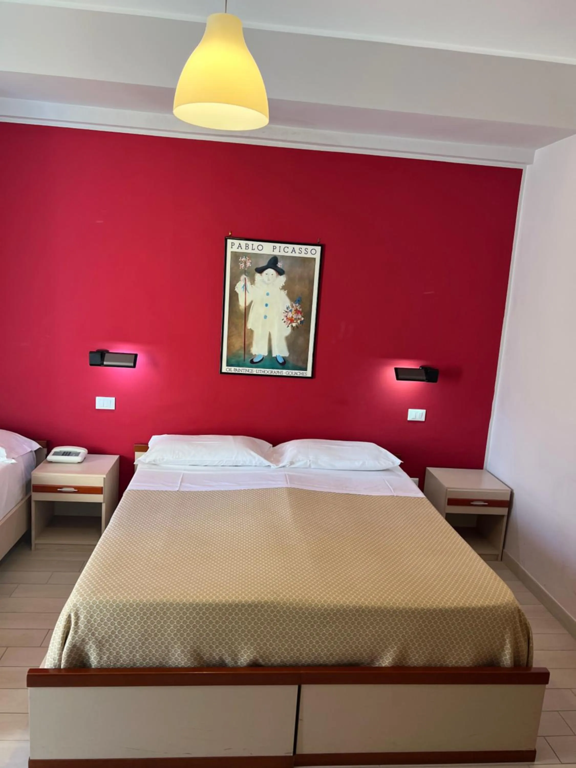 Bed in Hotel Armando' s