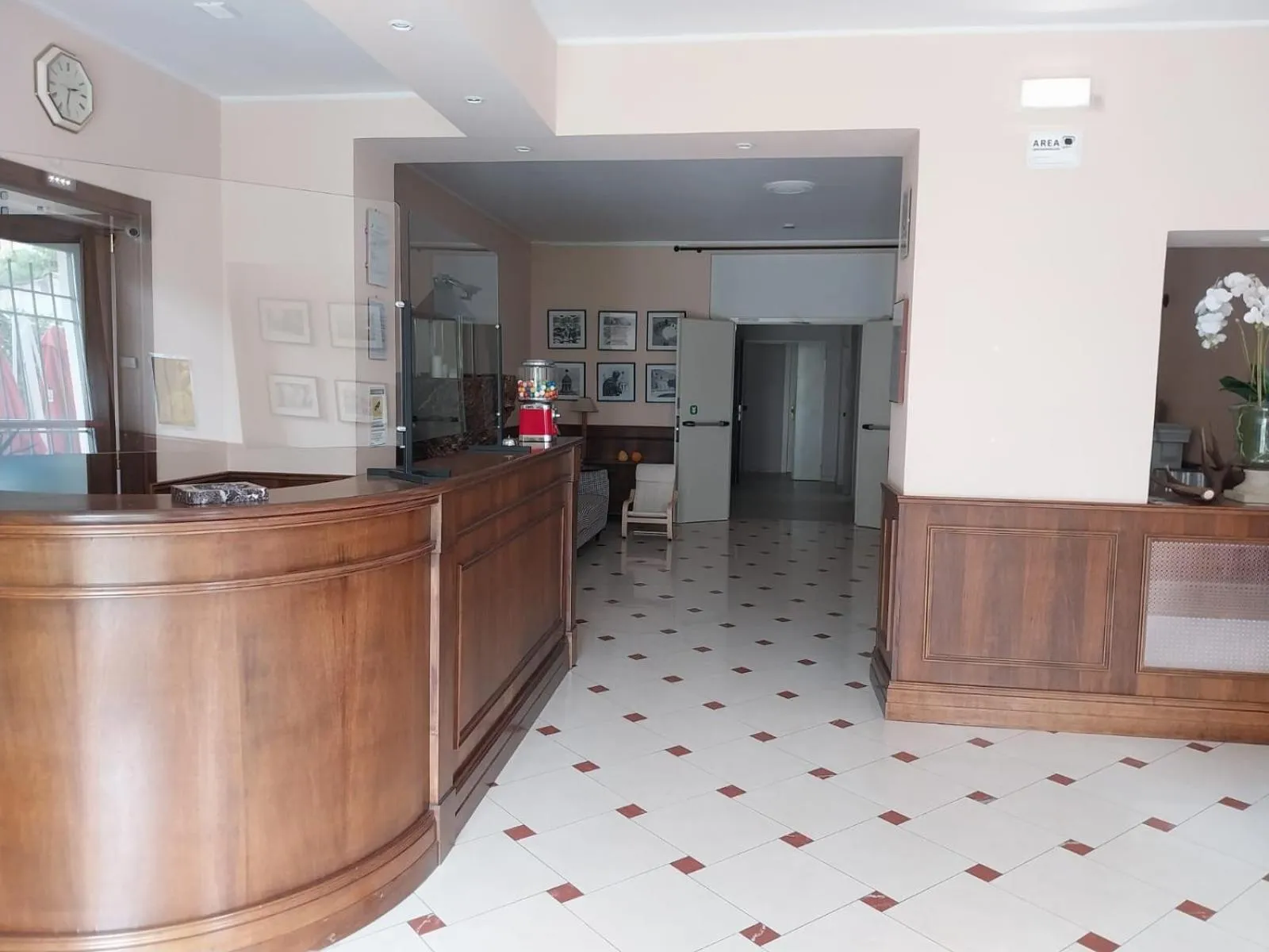 Lobby or reception in Hotel Armando' s