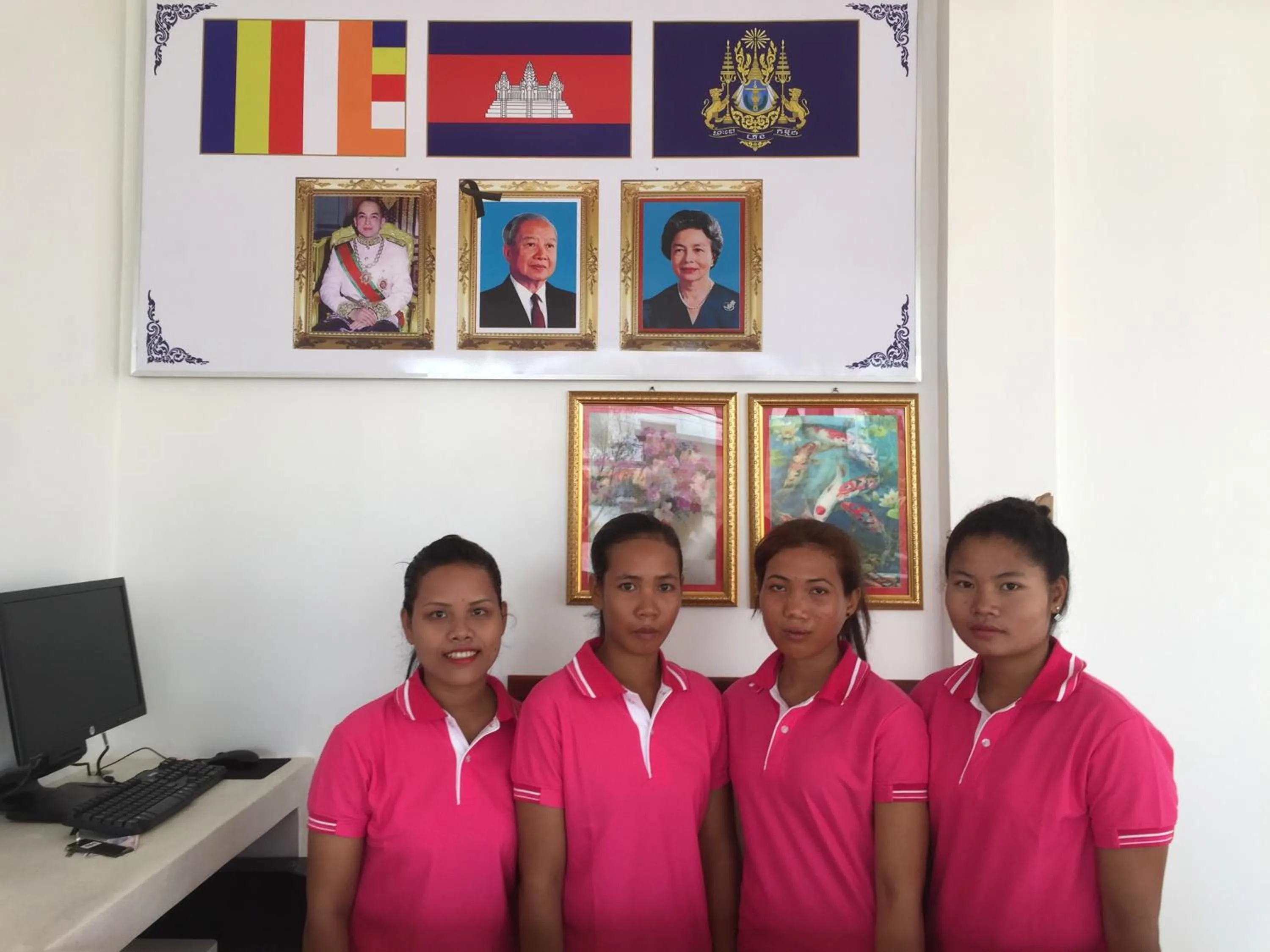 Staff in Botoum Hostel