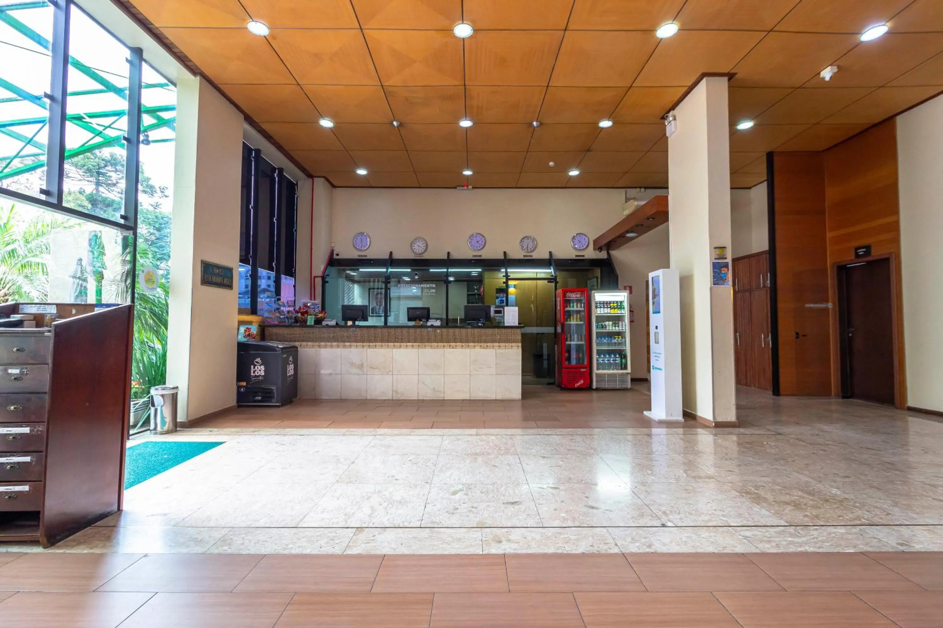 Lobby or reception in Hotel Nacional Inn Curitiba Estação Shopping