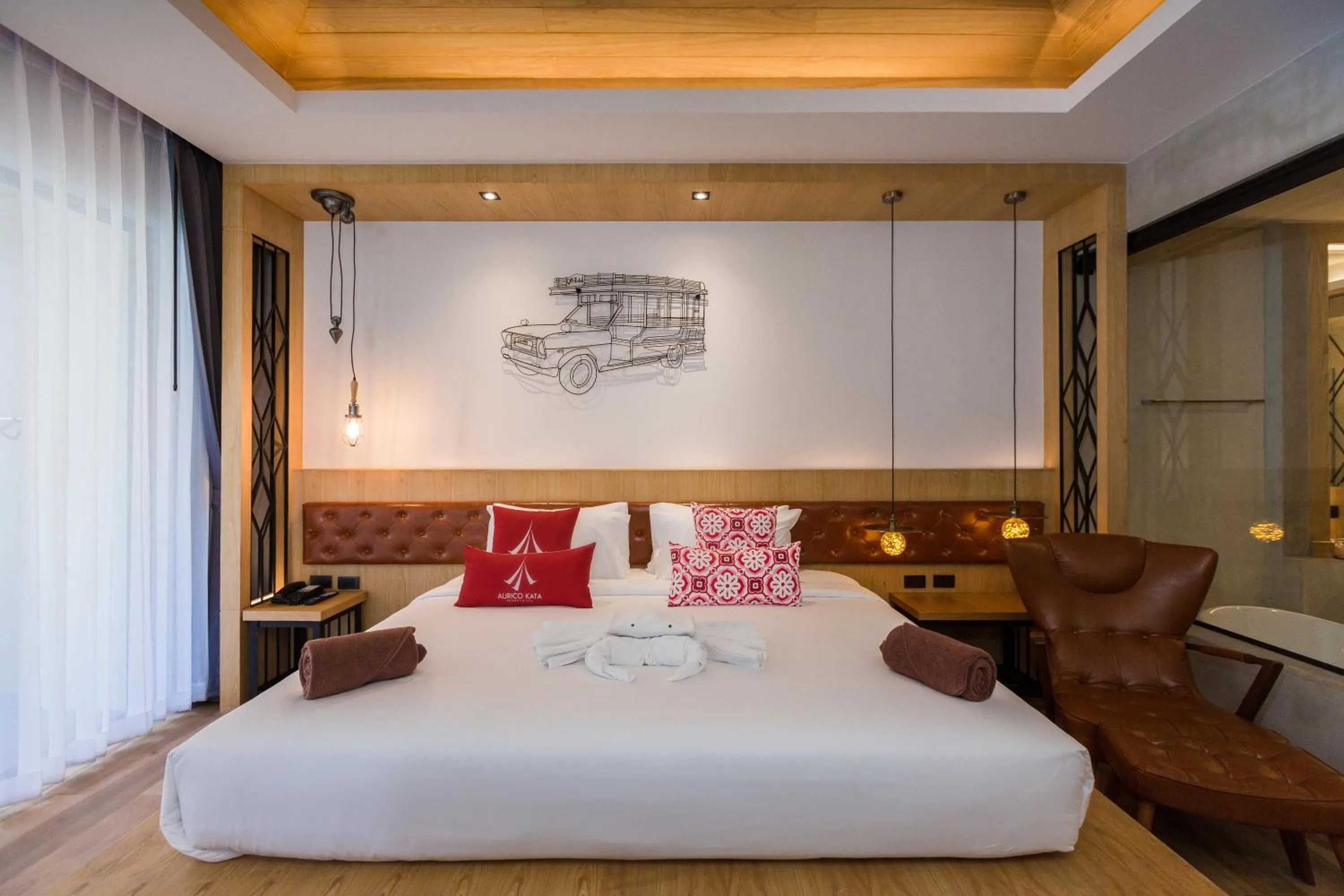 Bed in Aurico Kata Resort & Spa - SHA Extra Plus
