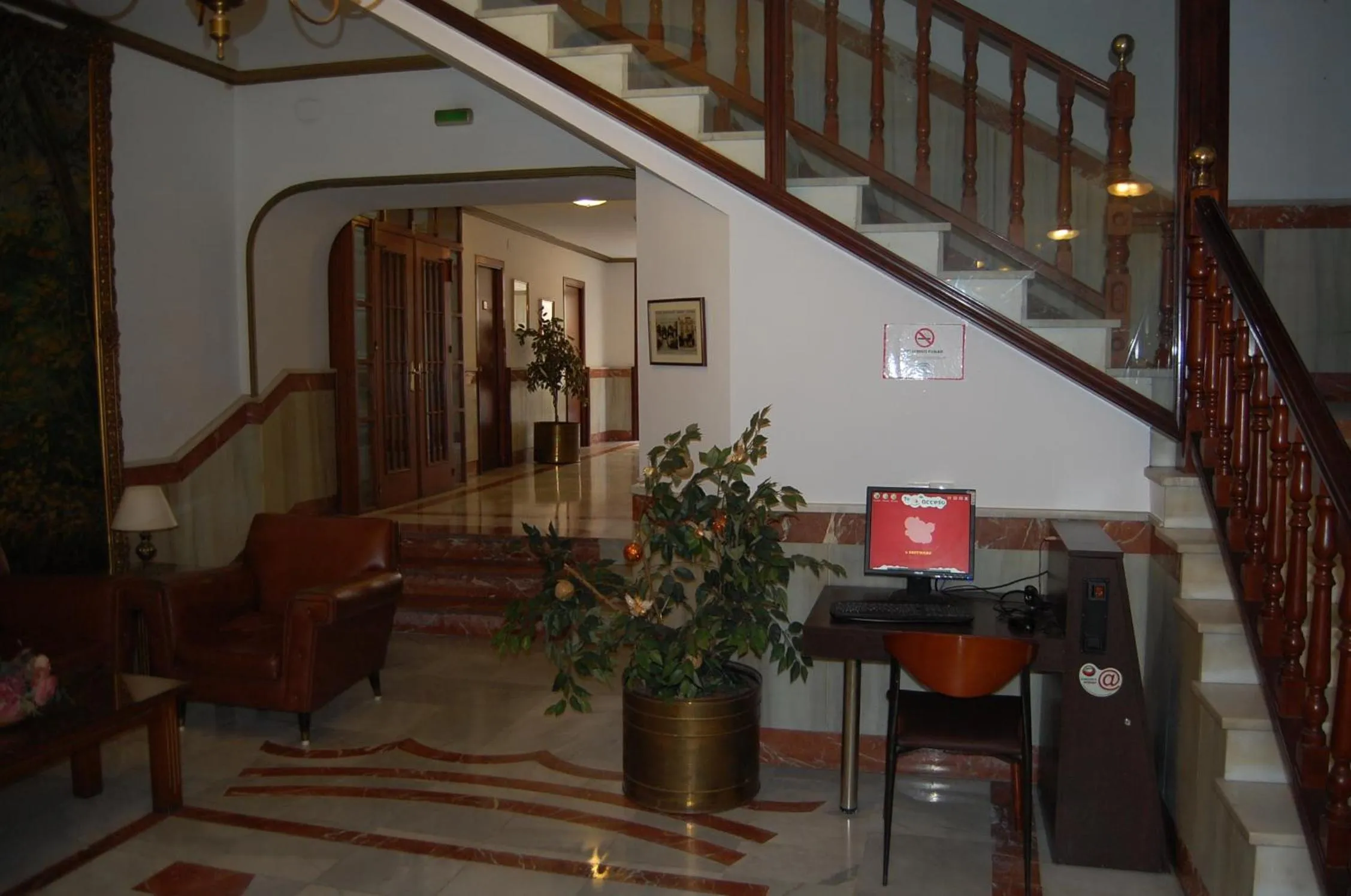 Lobby or reception in Hotel Marina Victoria