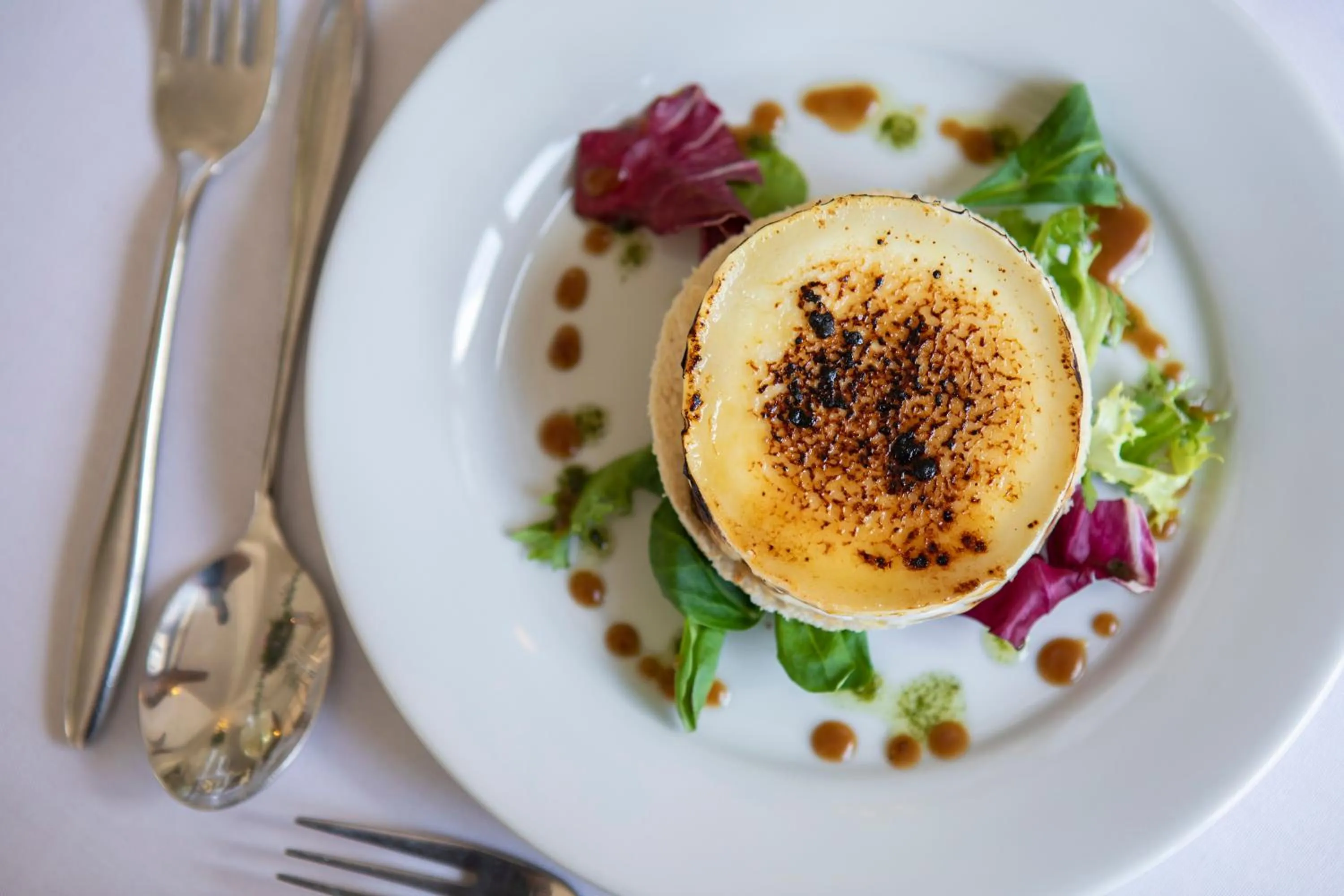 Food close-up in Steventon House Hotel