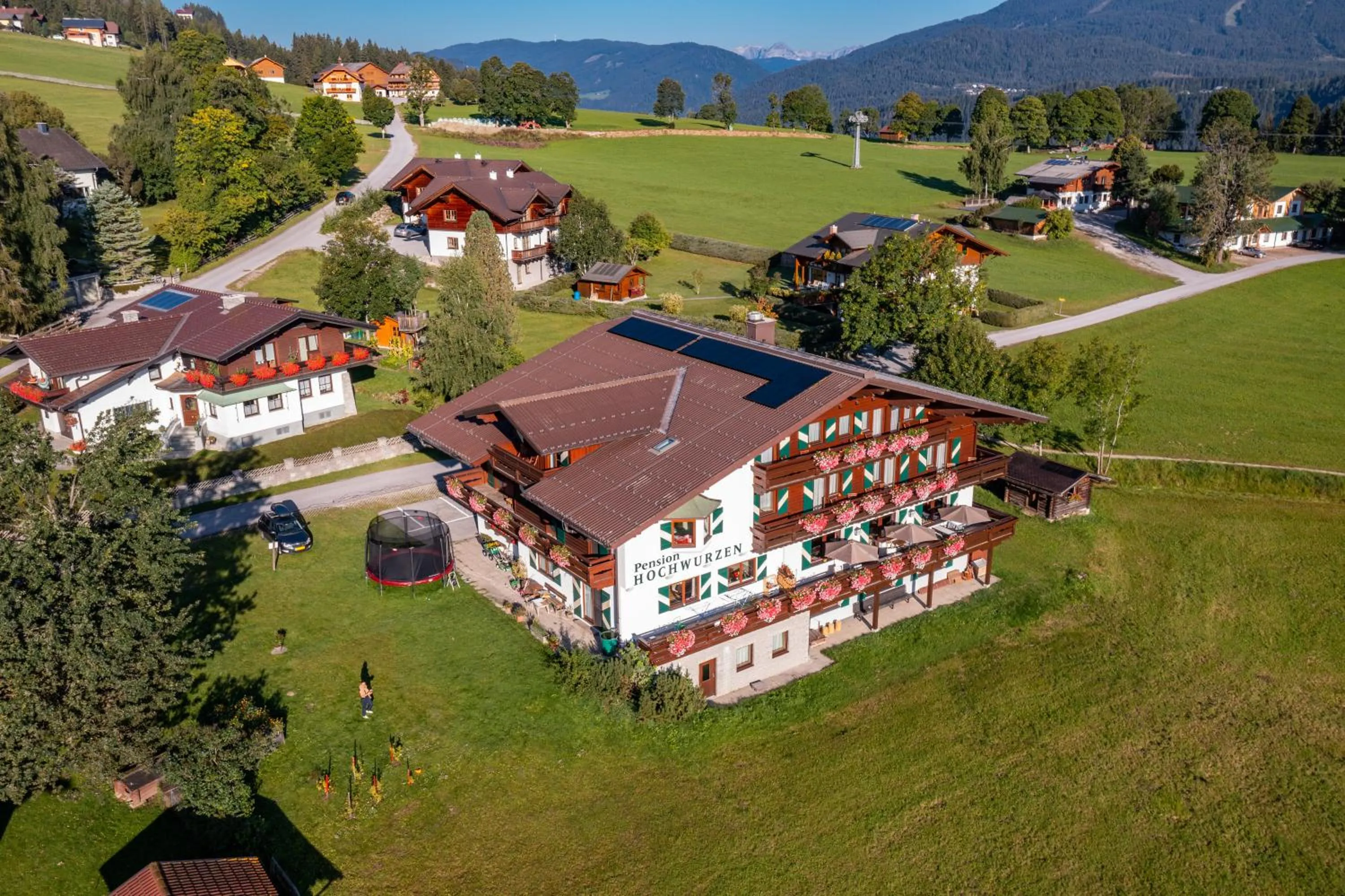Property building in Hotel Garni Hochwurzen