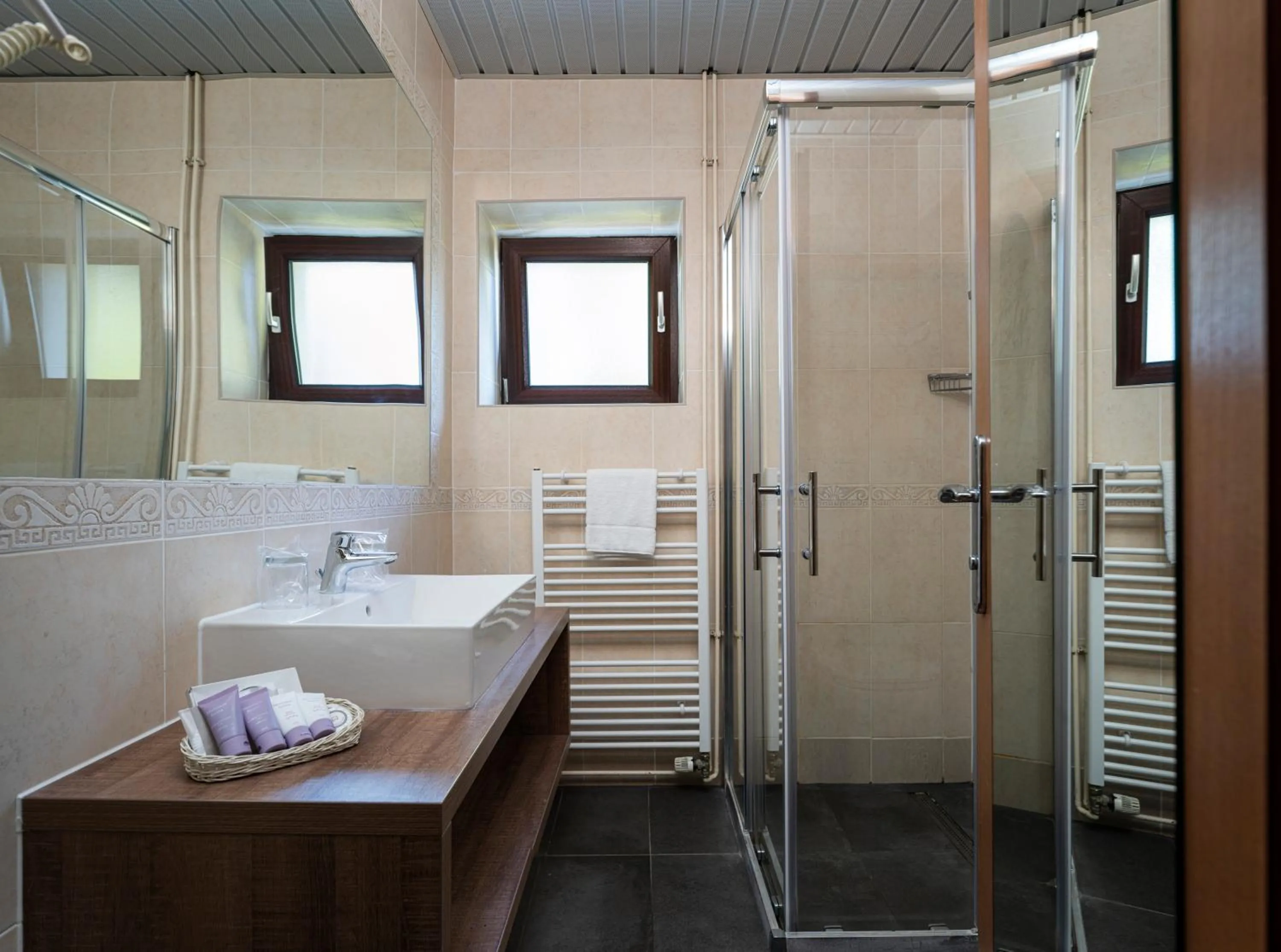 Shower in Hotel Flores