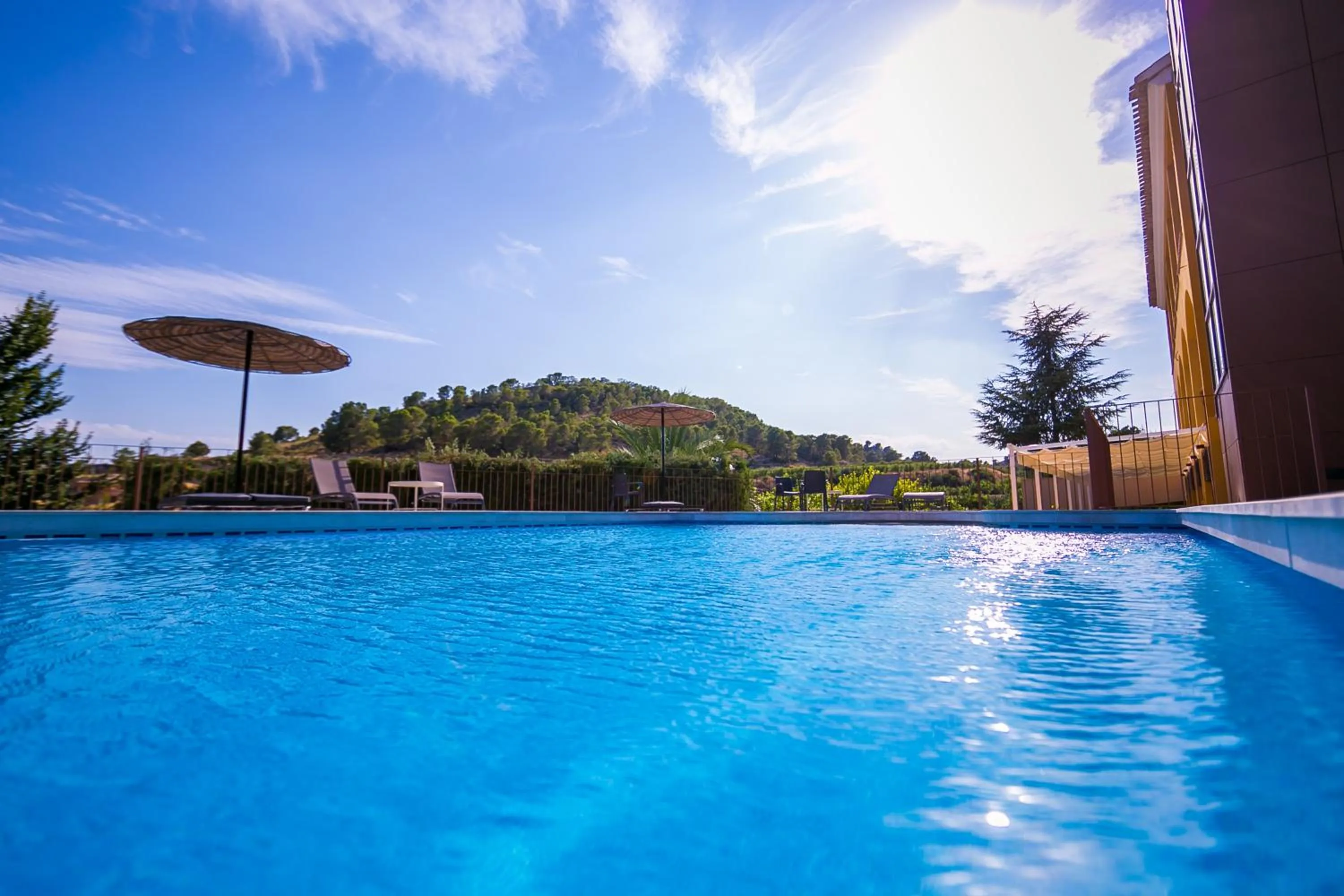 Swimming pool in Hotel Rural El Molino de Felipe