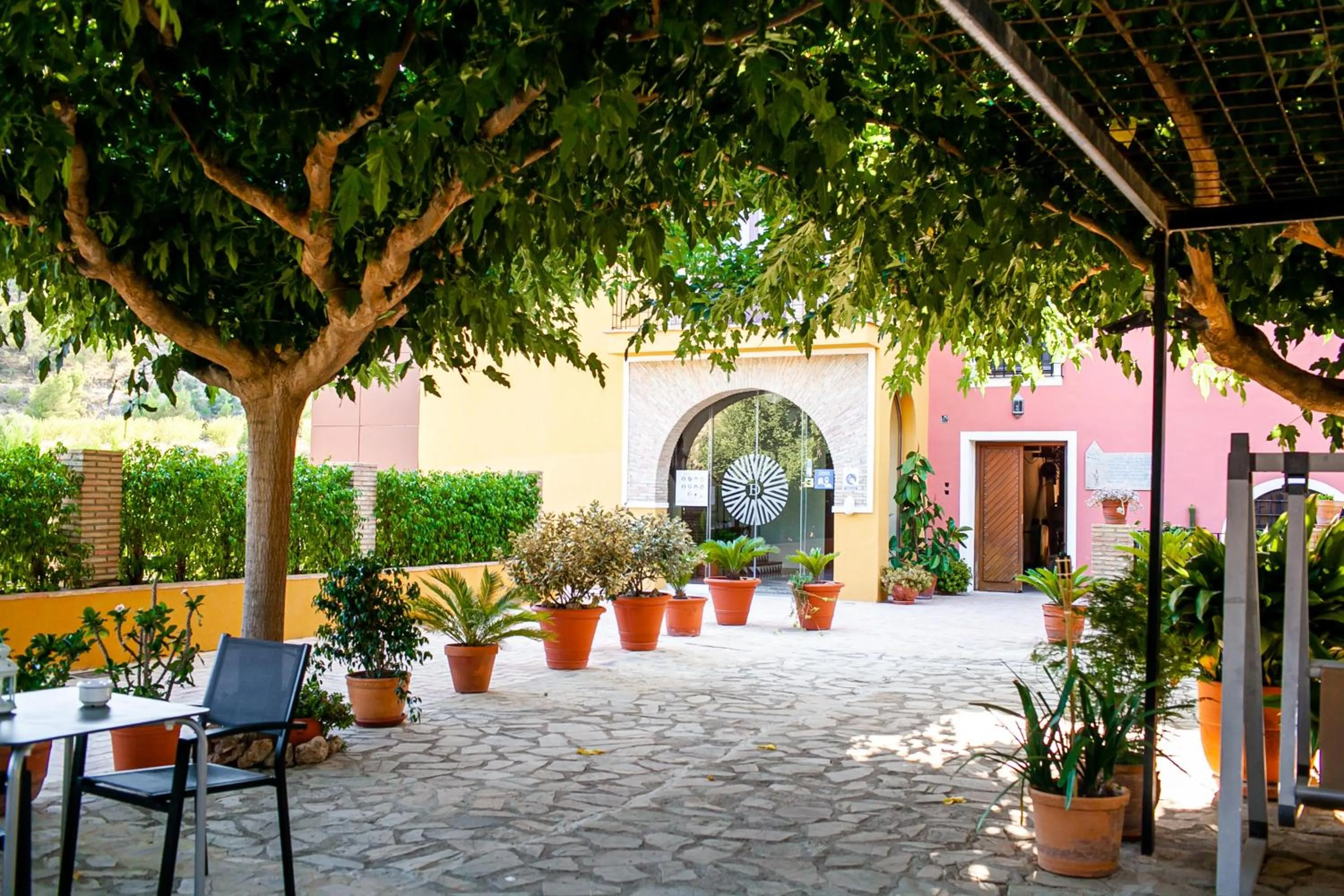 Garden in Hotel Rural El Molino de Felipe