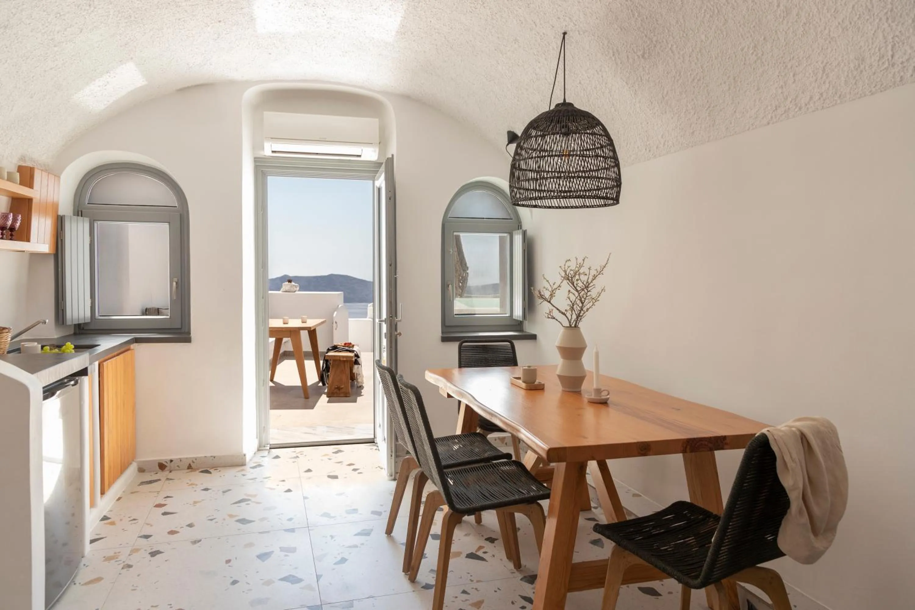 Dining area in LUKAS Aethereal Living